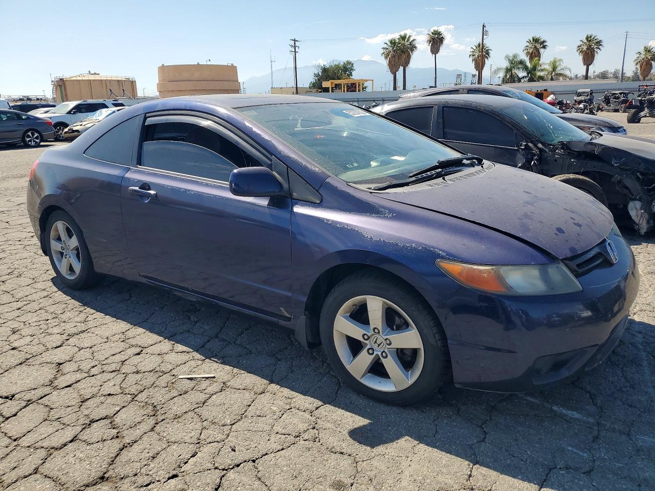 2008 Honda Civic Ex Blue vin: 2HGFG11818H534908