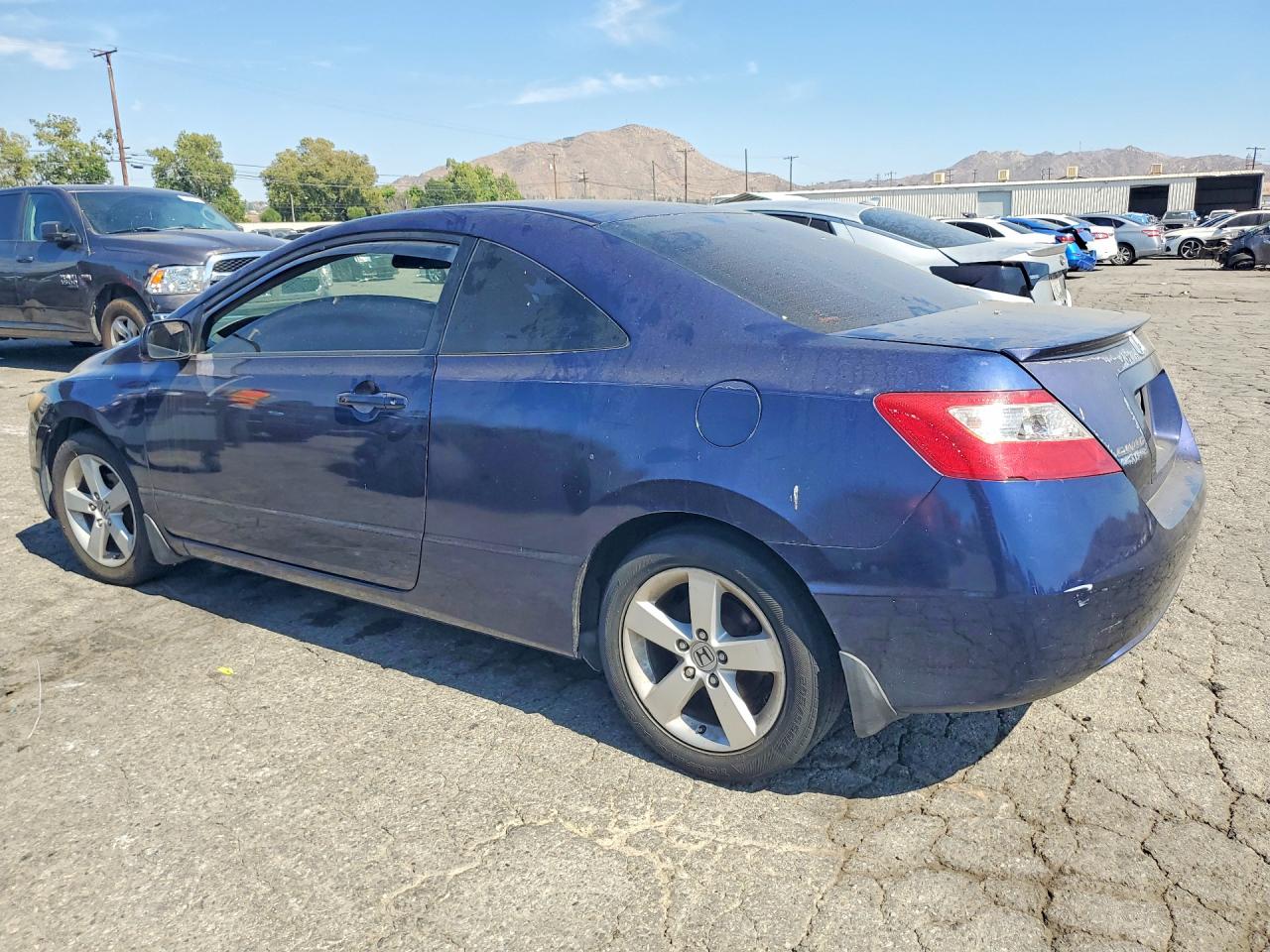 2008 Honda Civic Ex Blue vin: 2HGFG11818H534908