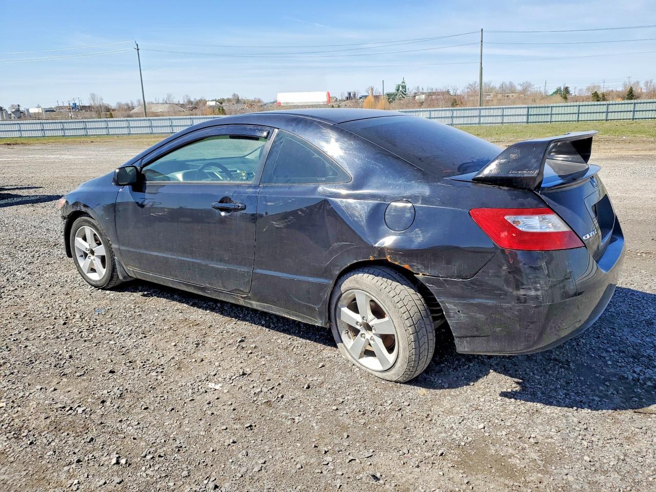 2006 Honda Civic Ex Черный vin: 2HGFG11826H003455