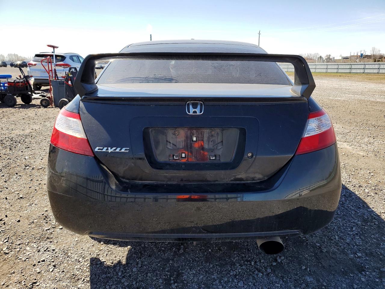 2006 Honda Civic Ex Черный vin: 2HGFG11826H003455