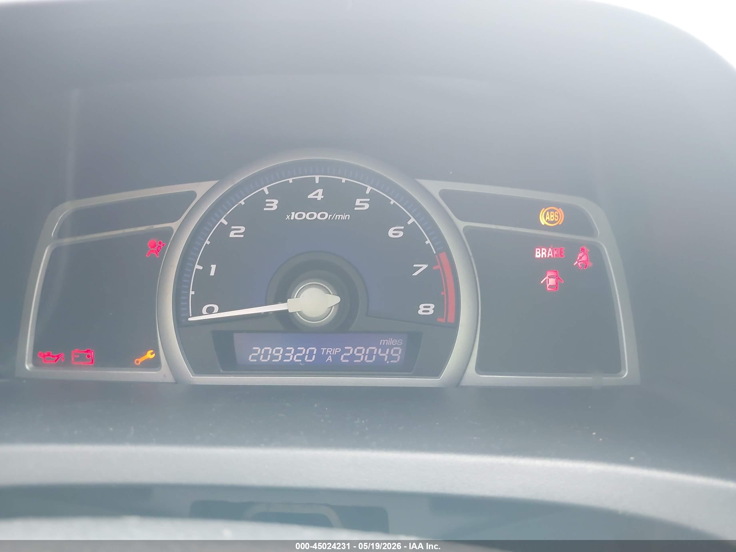 2006 Honda Civic Ex Blue vin: 2HGFG11826H501896