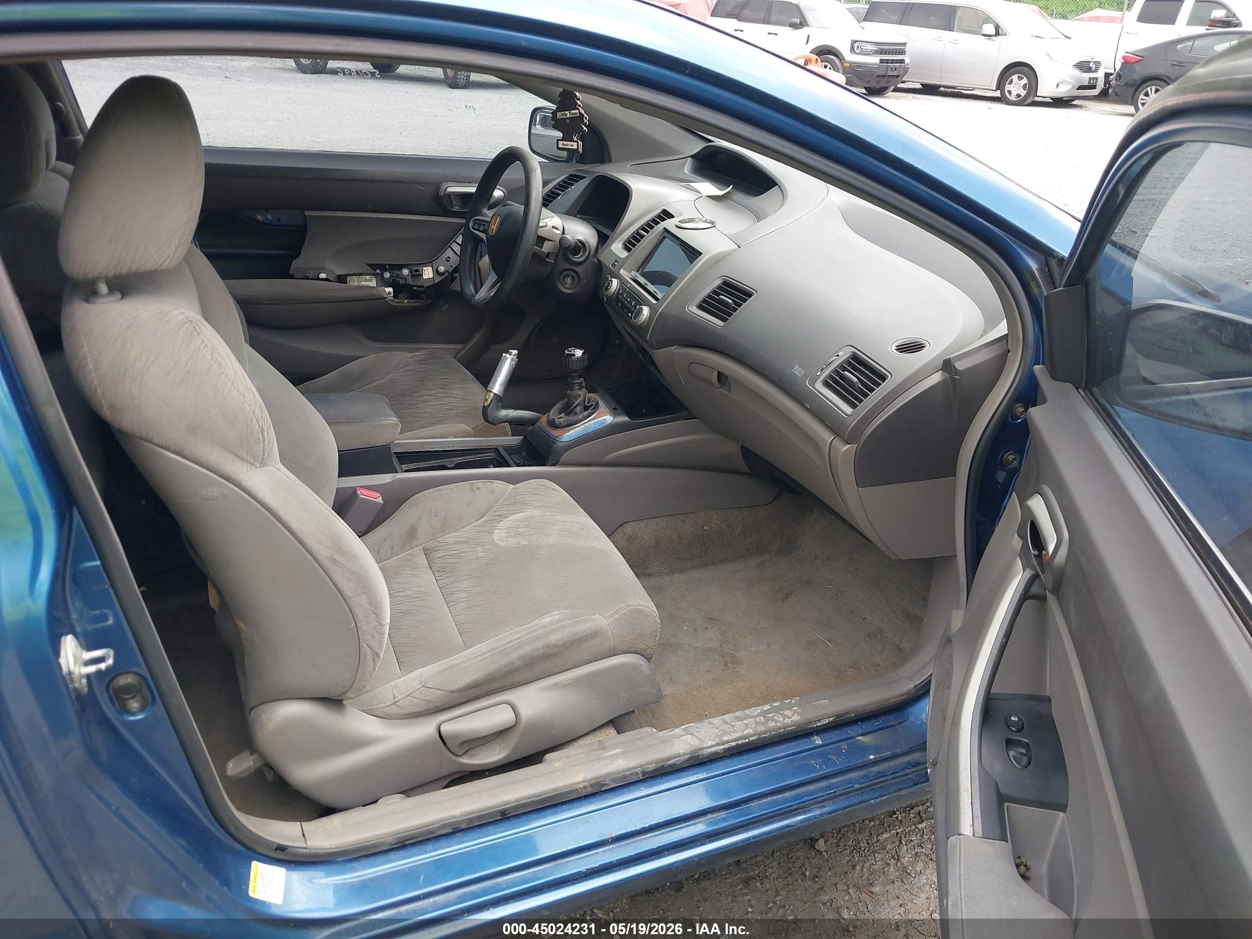 2006 Honda Civic Ex Blue vin: 2HGFG11826H501896