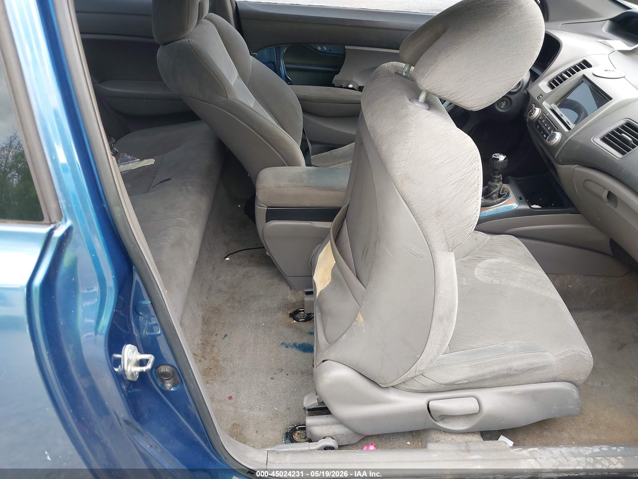 2006 Honda Civic Ex Blue vin: 2HGFG11826H501896