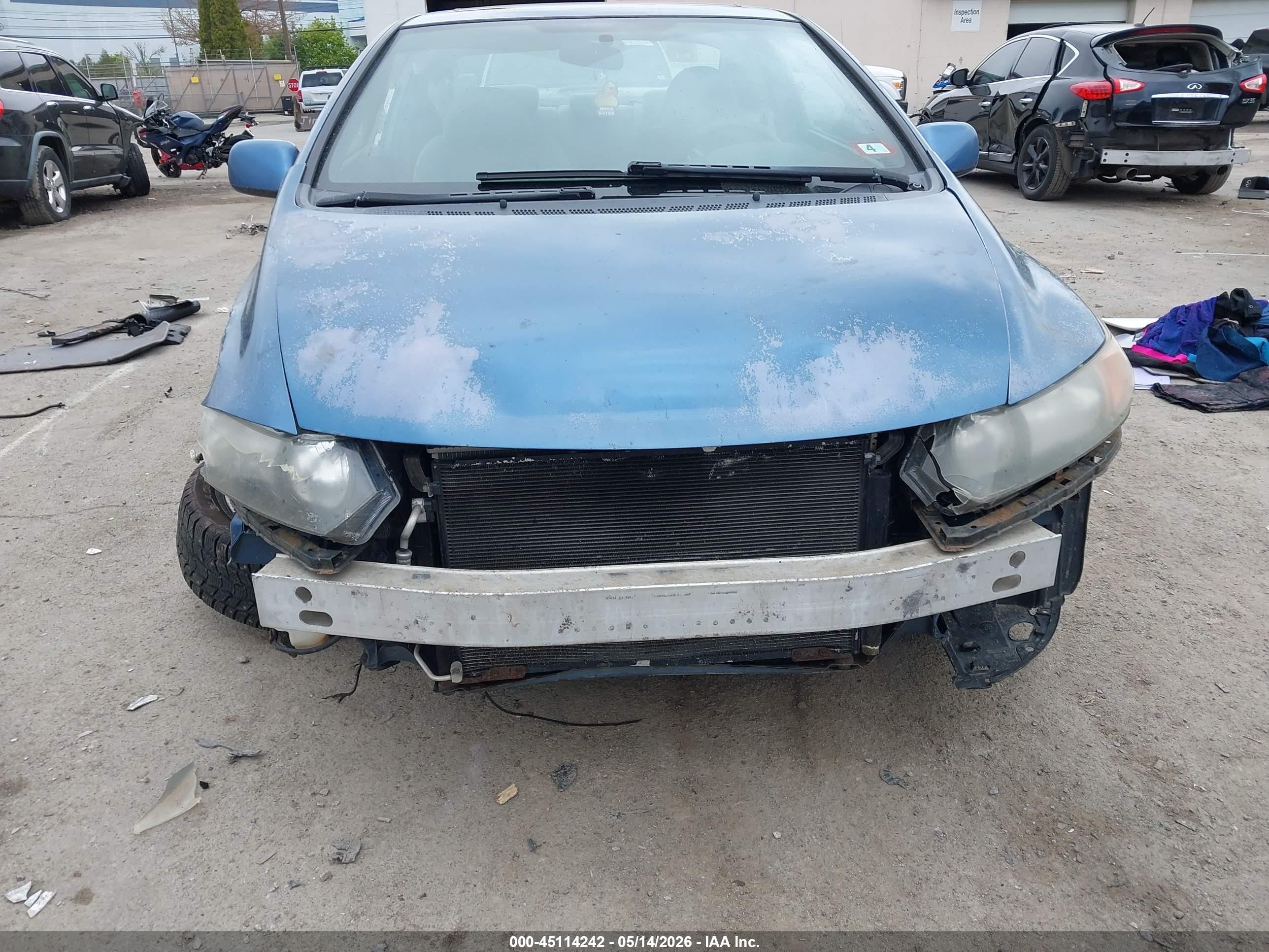 2006 Honda Civic Ex Blue vin: 2HGFG11826H517967