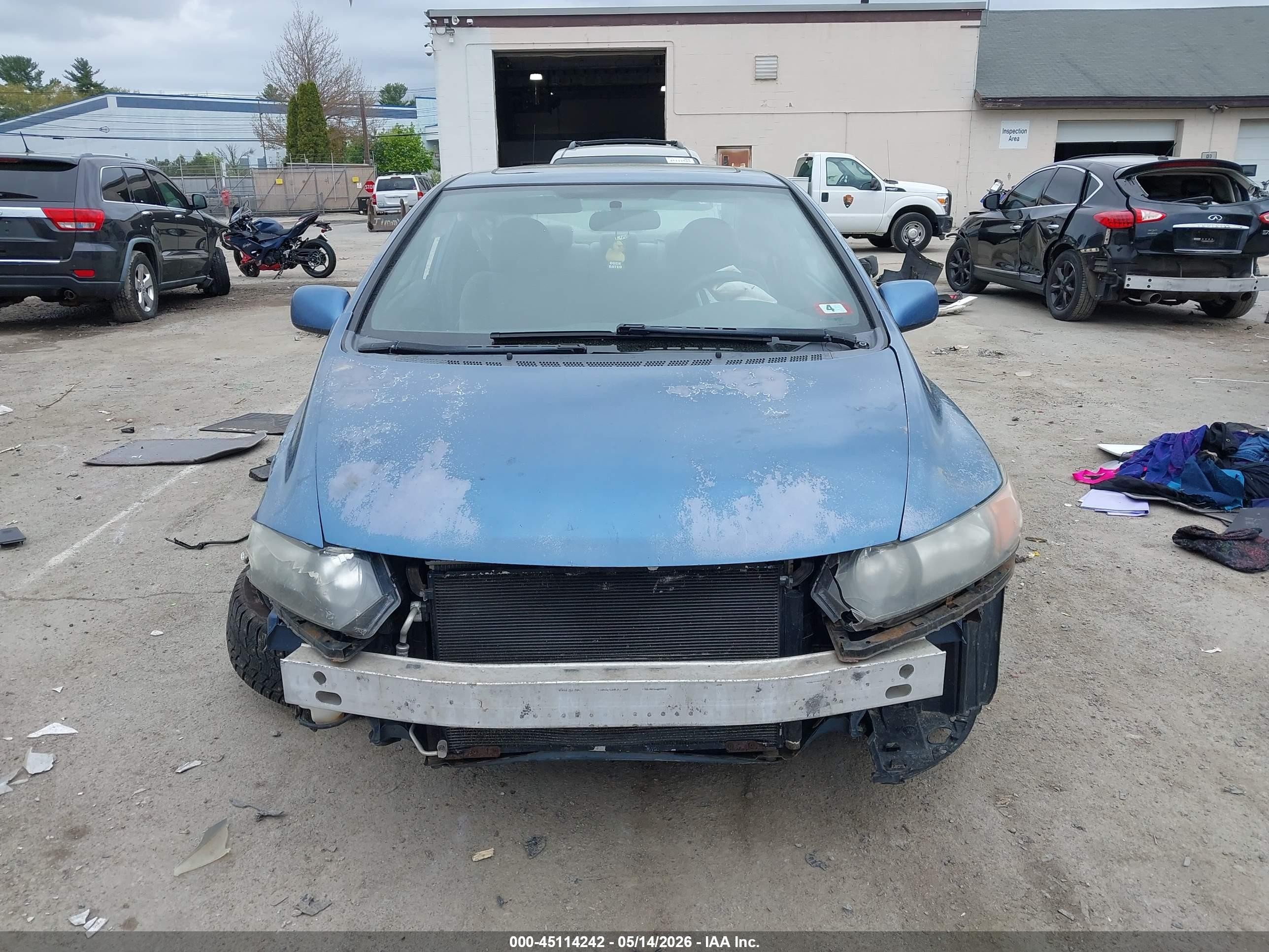 2006 Honda Civic Ex Blue vin: 2HGFG11826H517967