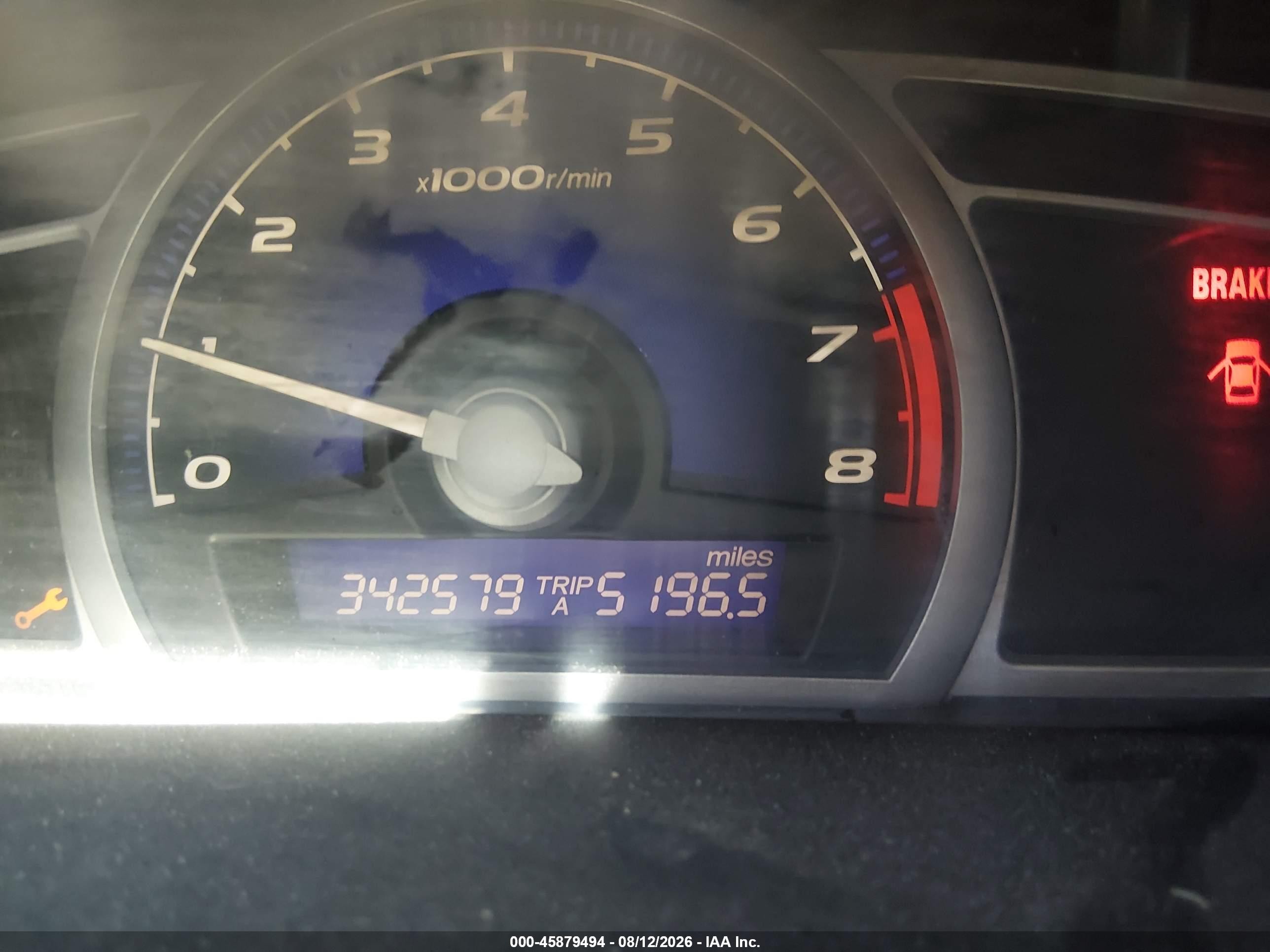2006 Honda Civic Ex Gray vin: 2HGFG11826H528838