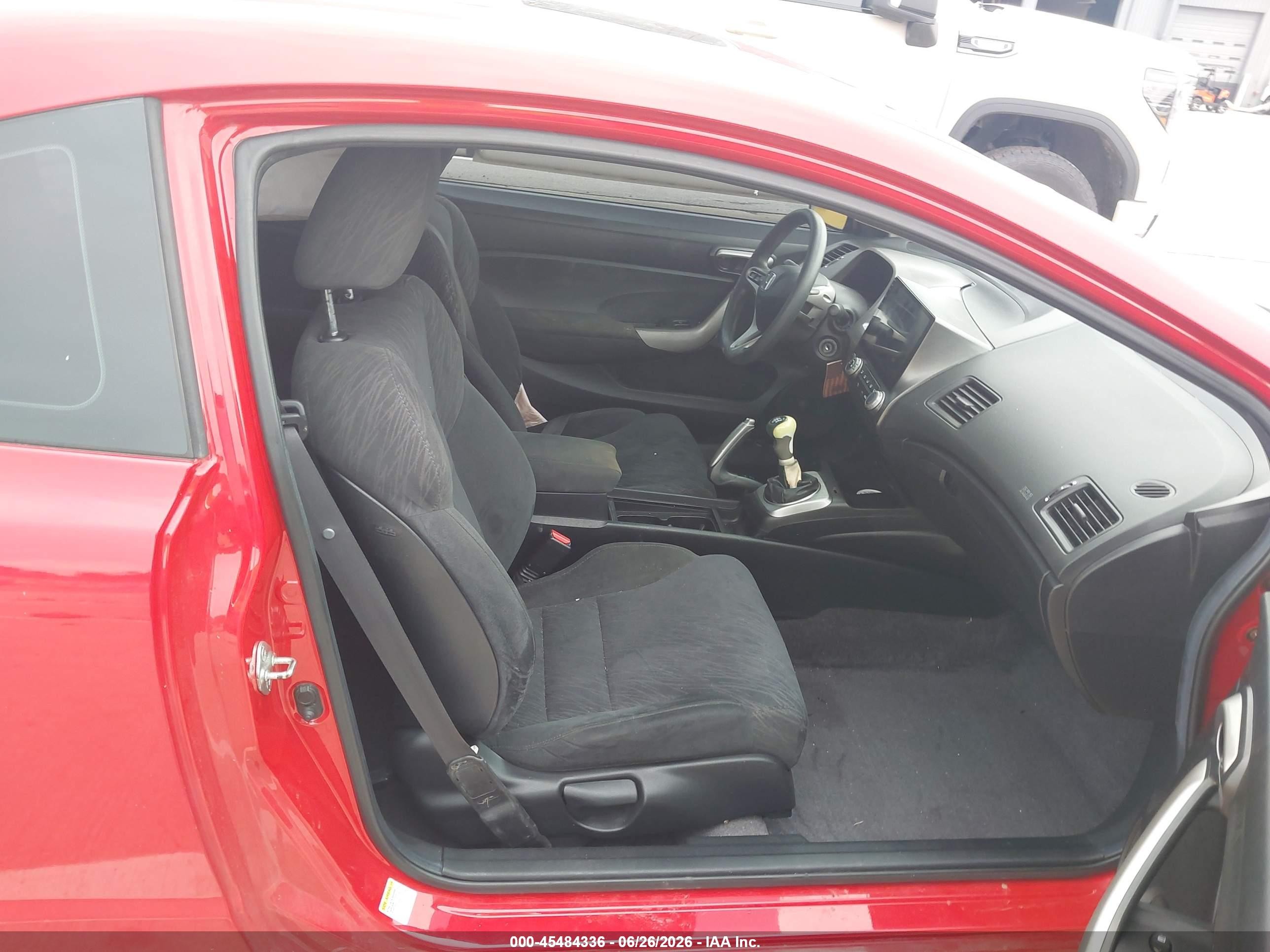 2006 Honda Civic Ex Red vin: 2HGFG11826H553500