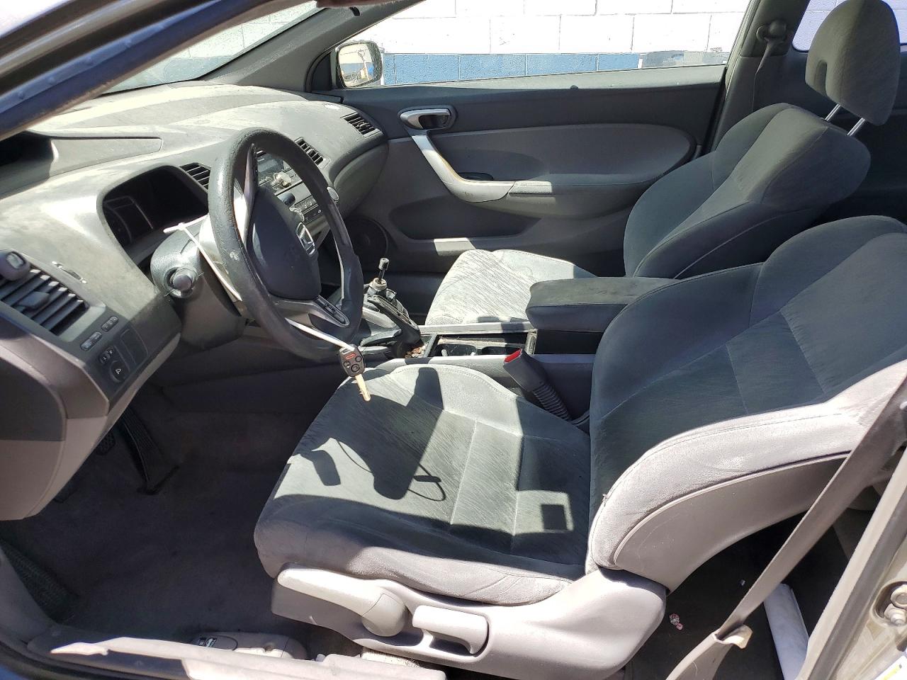 2007 Honda Civic Ex Gray vin: 2HGFG11827H501897