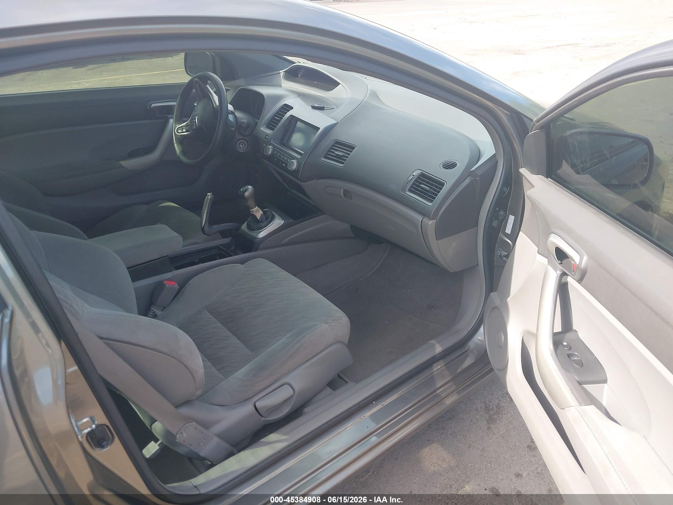 2008 Honda Civic Ex Gray vin: 2HGFG11828H509841