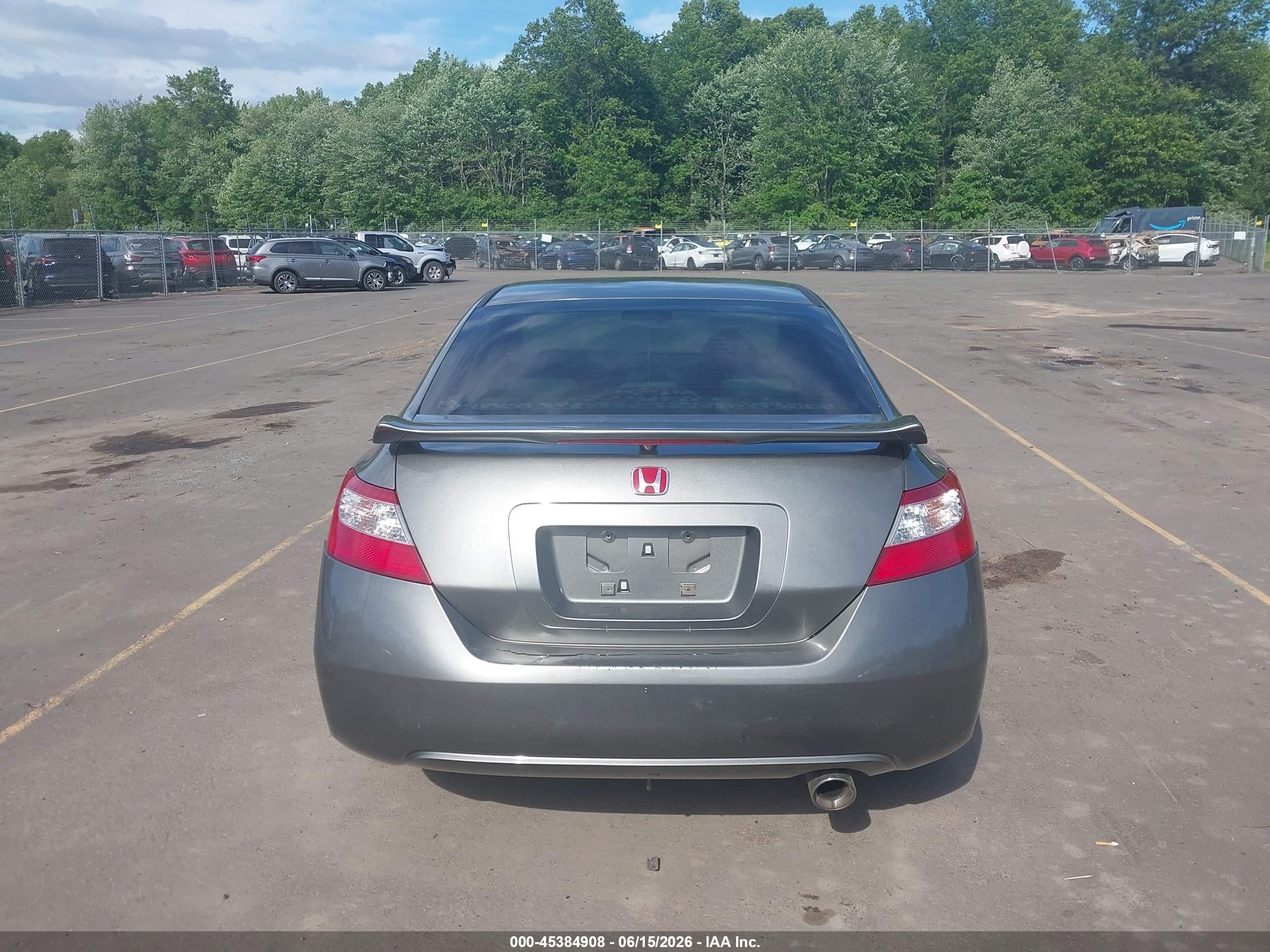 2008 Honda Civic Ex Gray vin: 2HGFG11828H509841