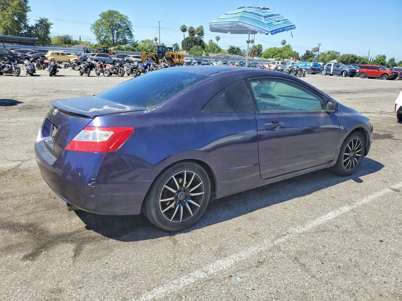 2008 Honda Civic Ex Blue vin: 2HGFG11828H578089