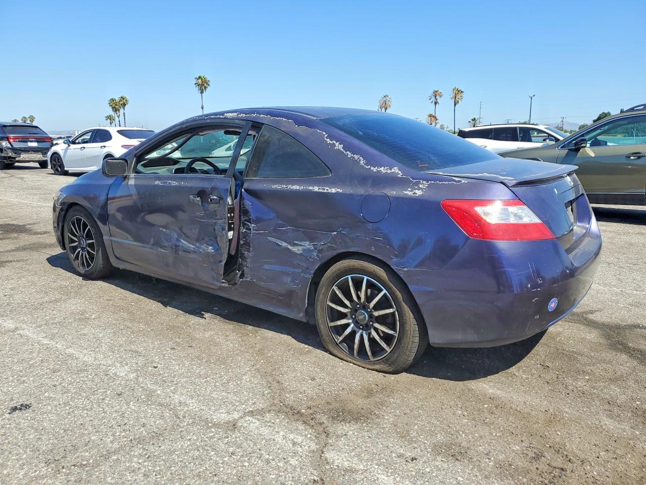 2008 Honda Civic Ex Blue vin: 2HGFG11828H578089