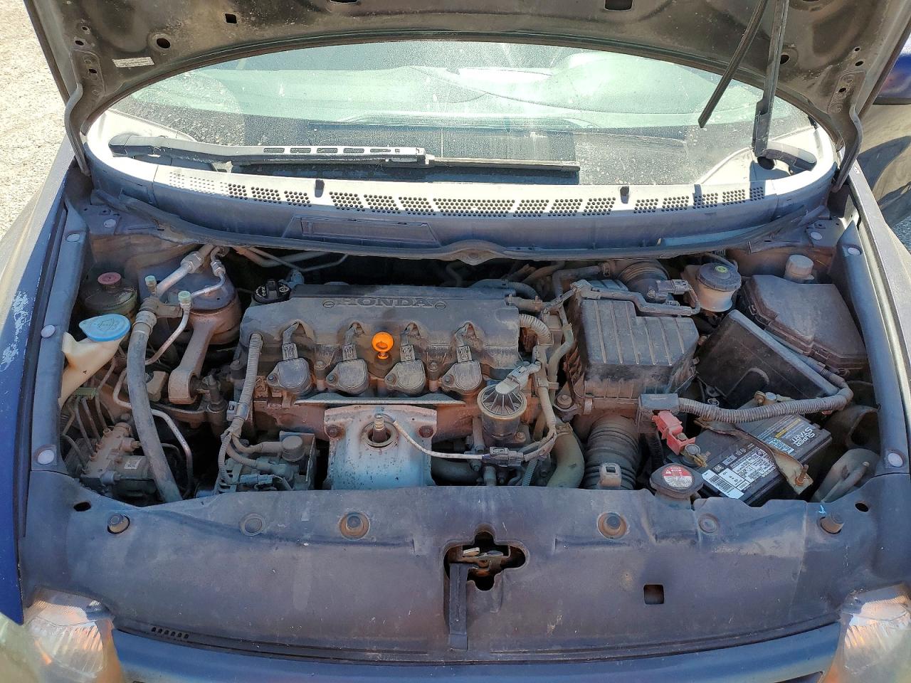 2008 Honda Civic Ex Blue vin: 2HGFG11828H578089