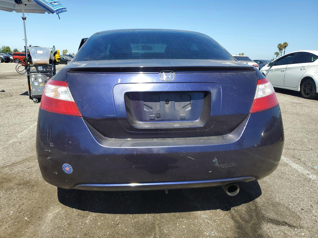 2008 Honda Civic Ex Blue vin: 2HGFG11828H578089
