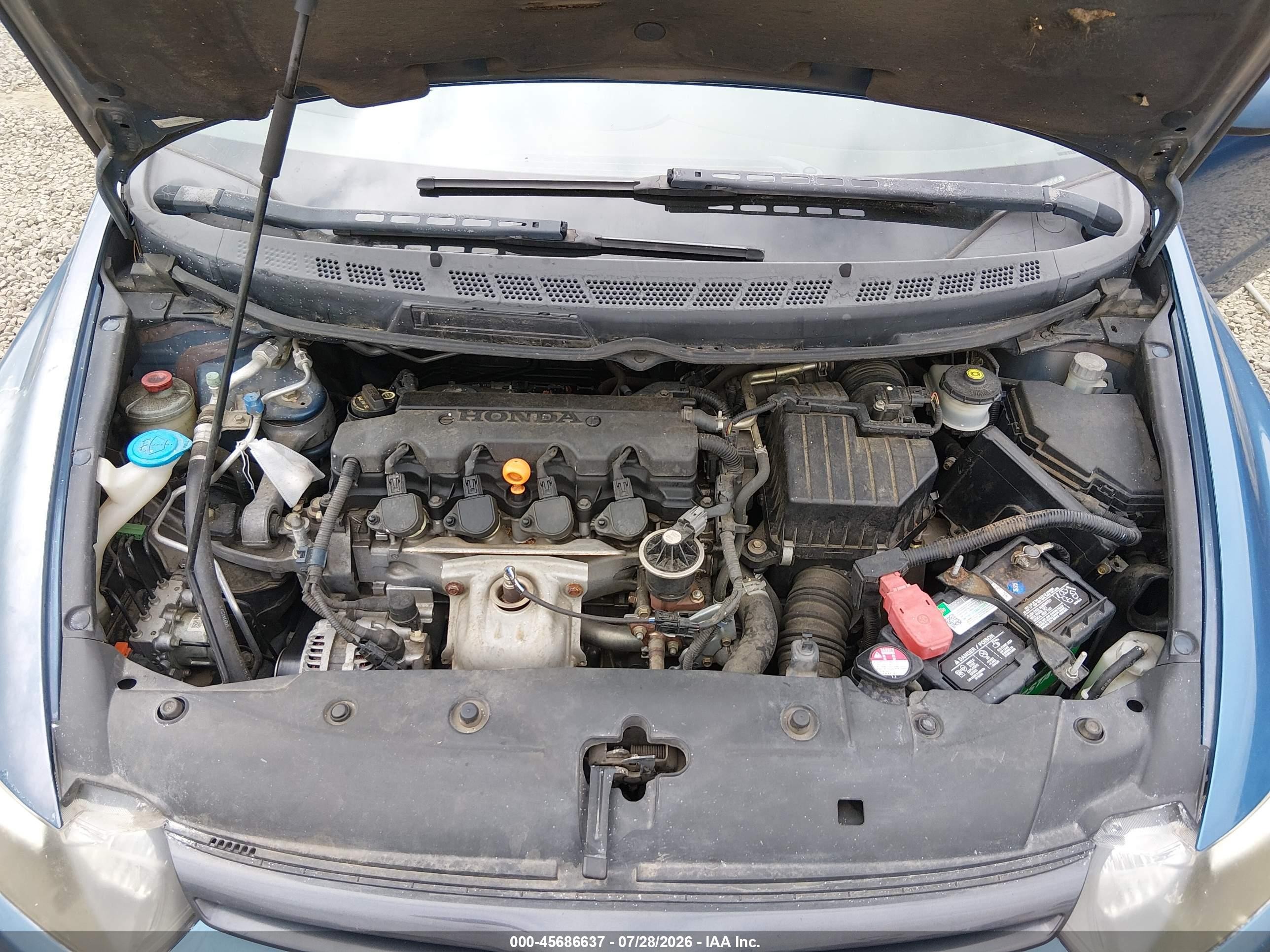 2006 Honda Civic Ex Blue vin: 2HGFG11836H502796