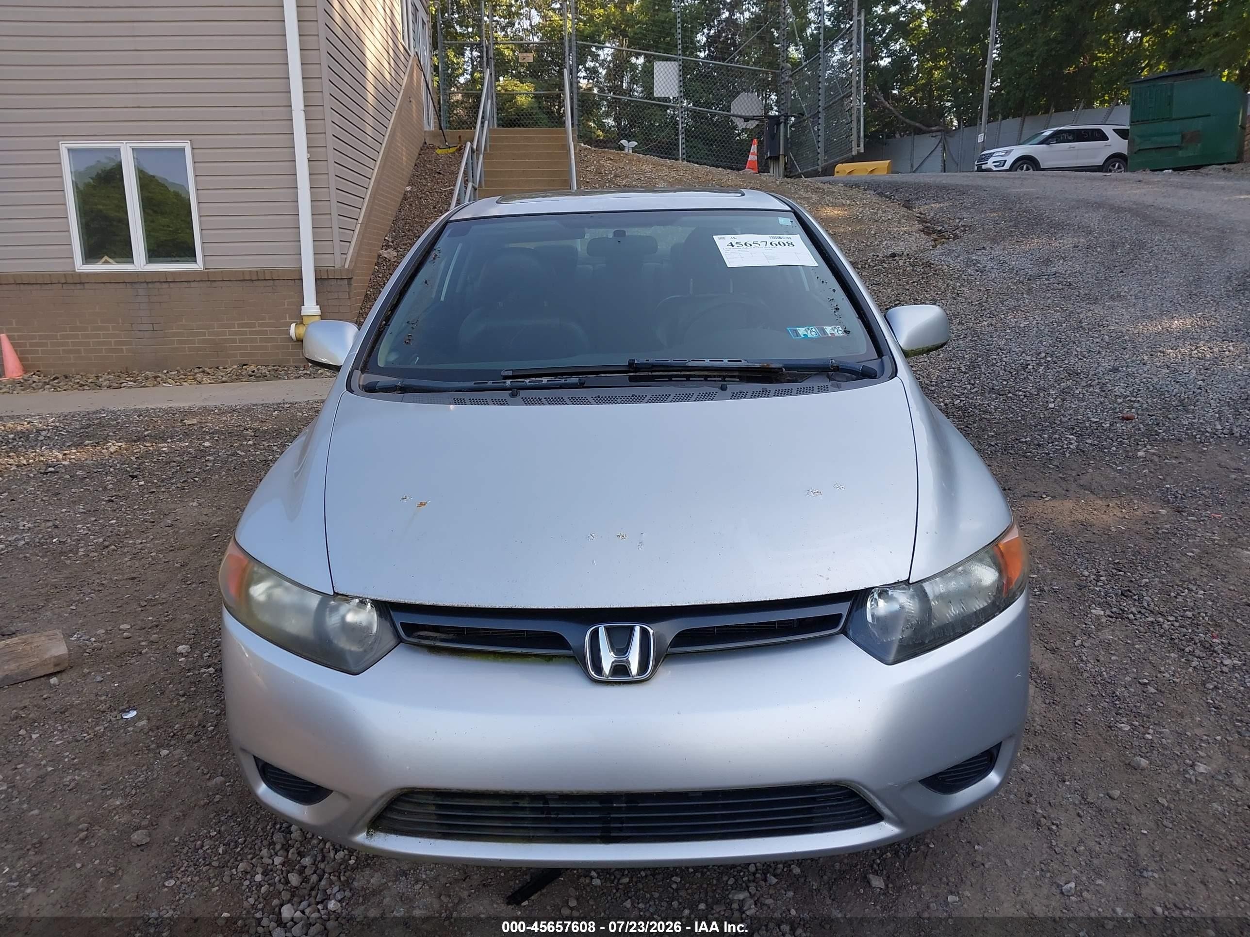 2006 Honda Civic Ex Silver vin: 2HGFG11836H524409