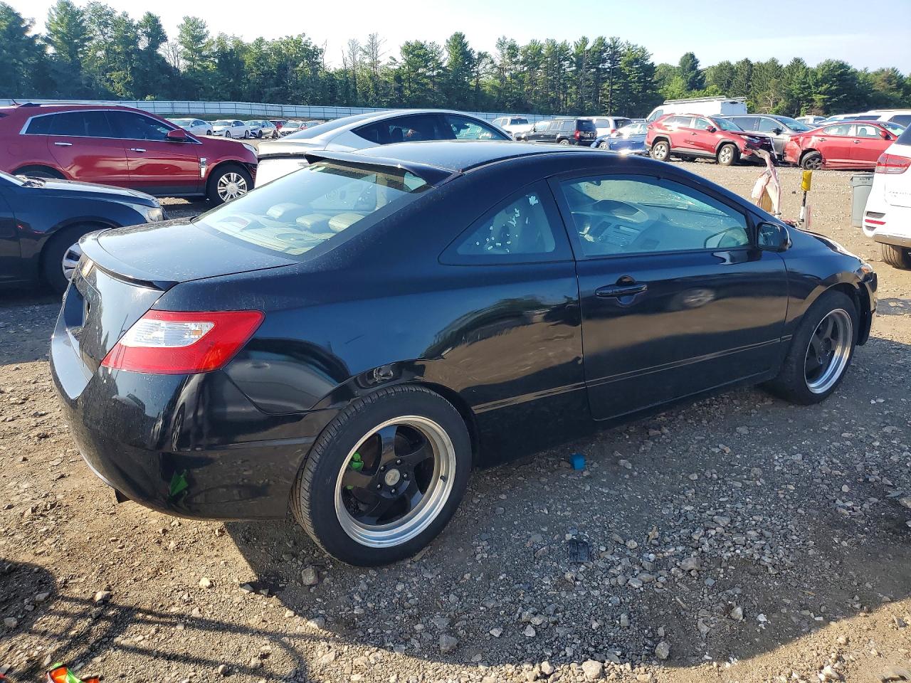 2008 Honda Civic Ex Black vin: 2HGFG11838H504311