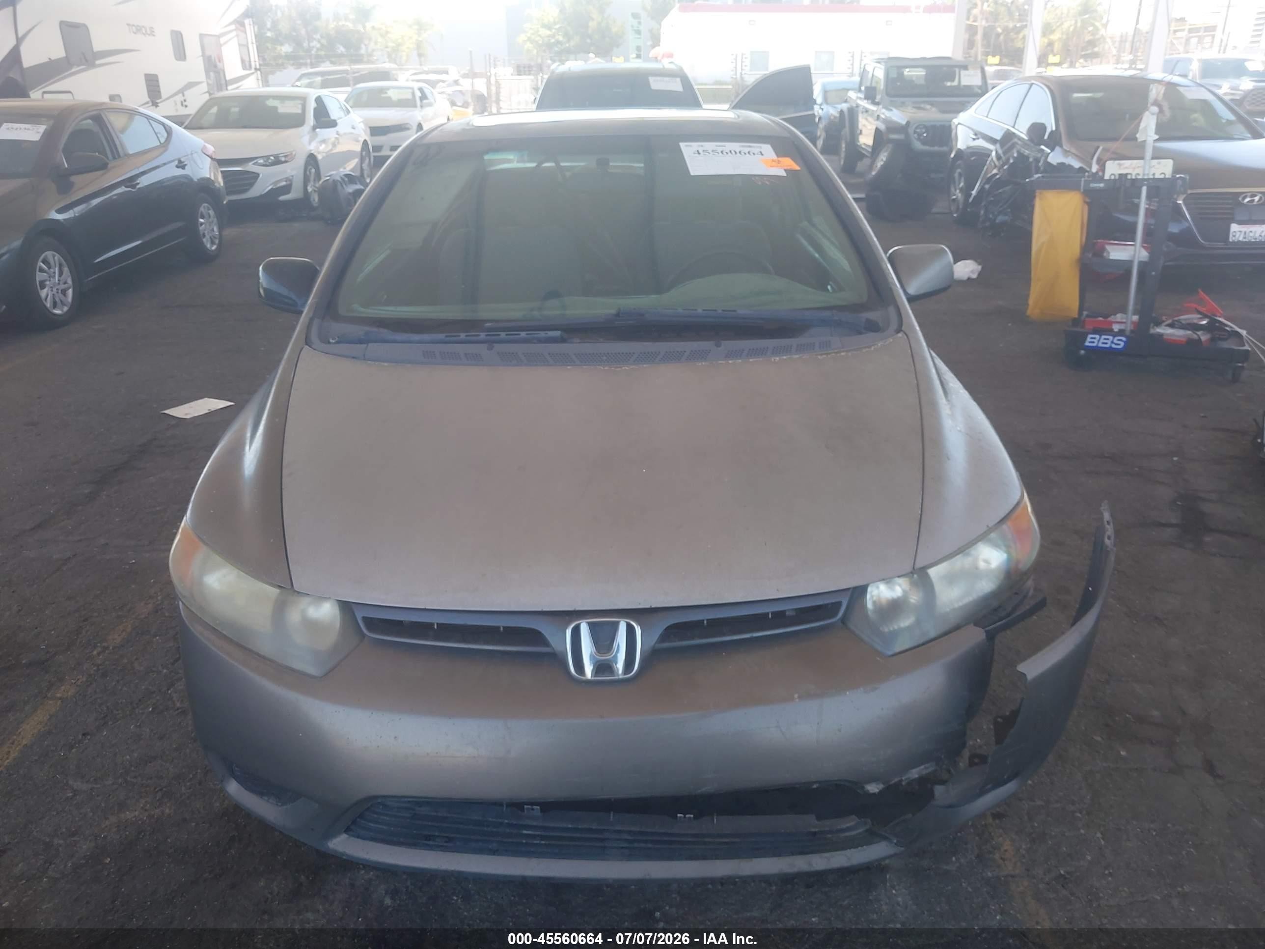 2008 Honda Civic Ex Gray vin: 2HGFG11838H504728