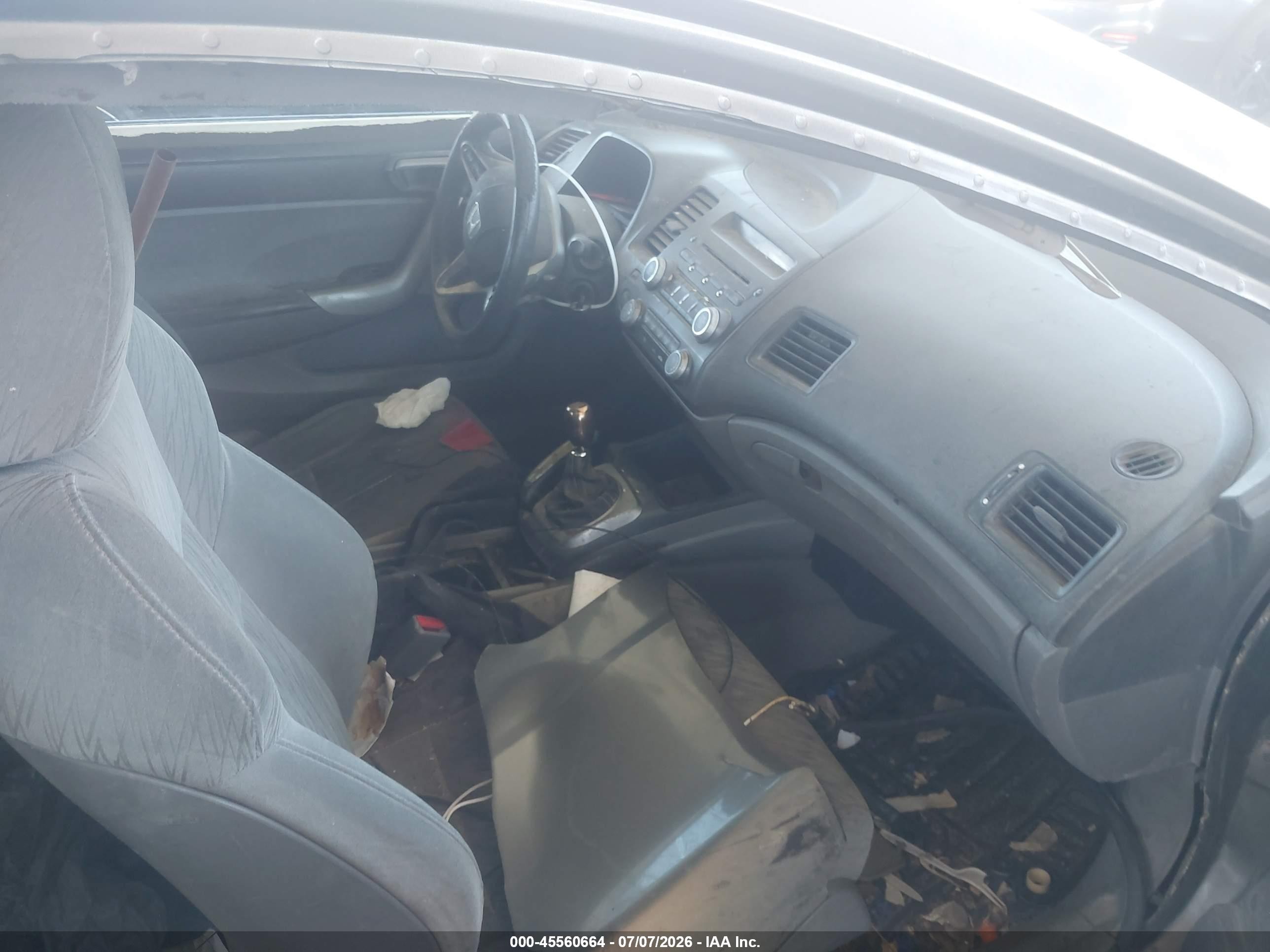 2008 Honda Civic Ex Gray vin: 2HGFG11838H504728