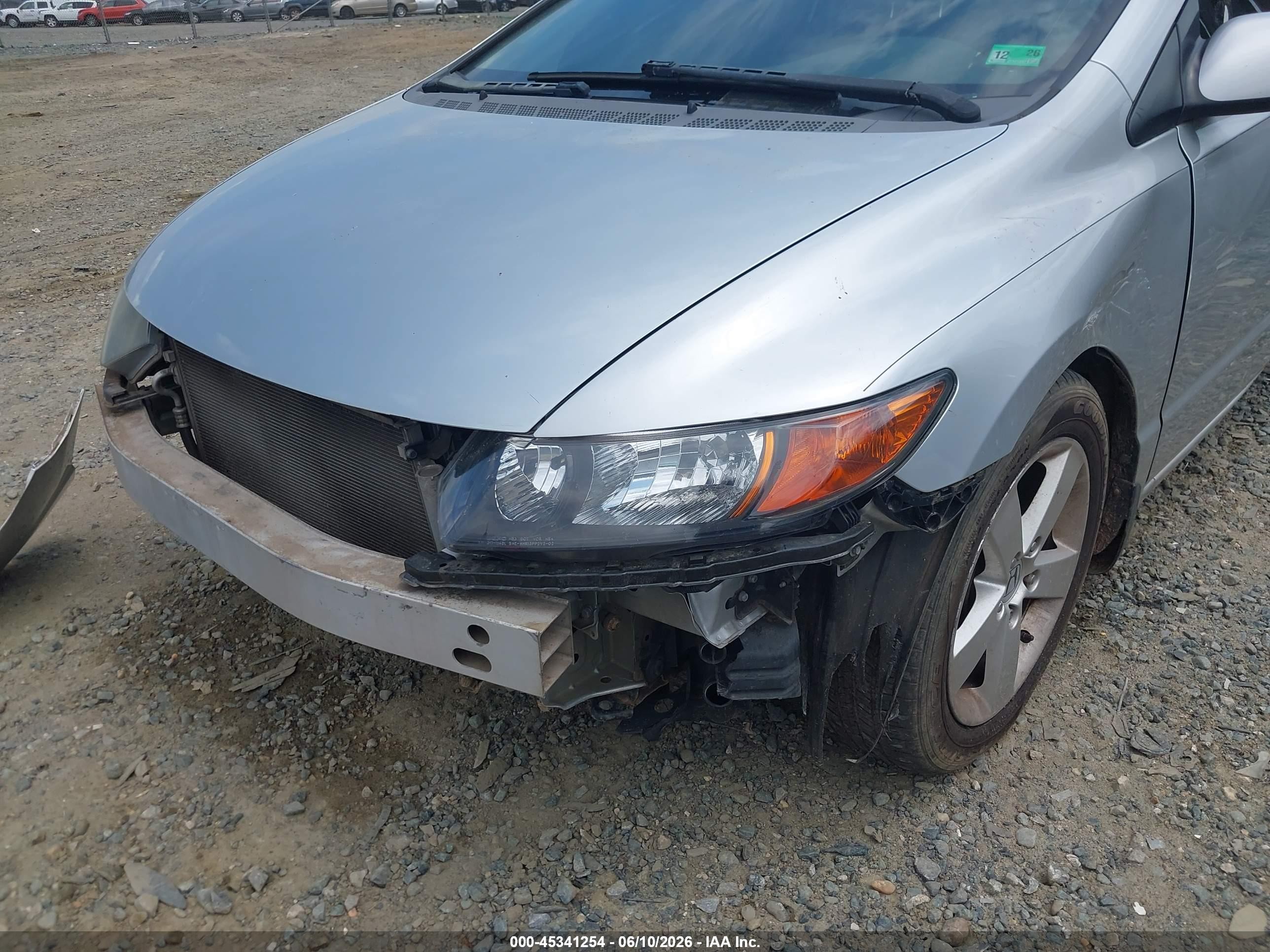 2008 Honda Civic Ex Silver vin: 2HGFG11848H560872