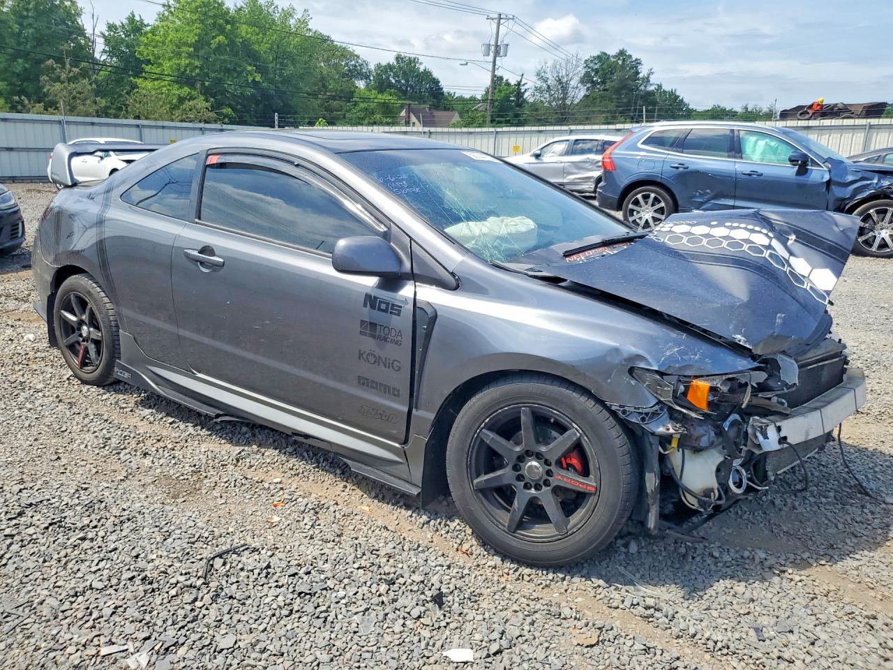 2009 Honda Civic Ex Gray vin: 2HGFG11849H510538