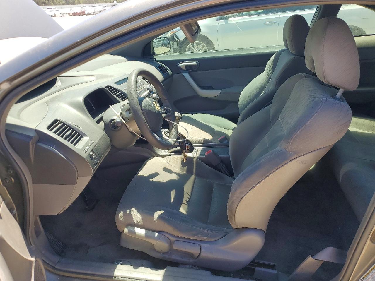 2007 Honda Civic Ex Gray vin: 2HGFG11857H563858