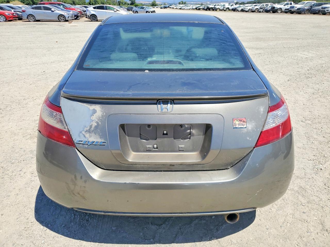 2007 Honda Civic Ex Gray vin: 2HGFG11857H563858
