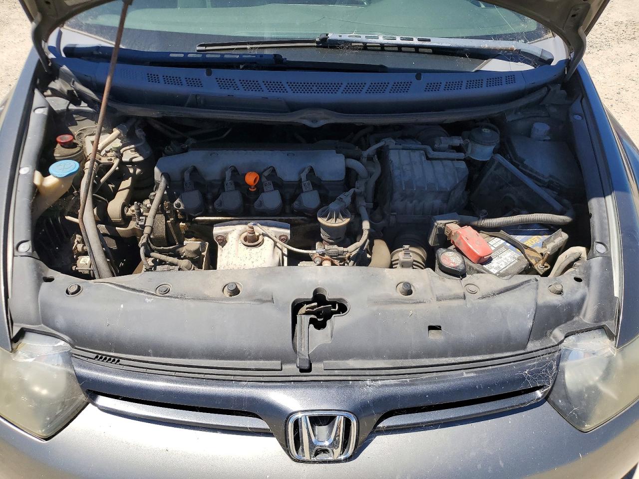 2007 Honda Civic Ex Gray vin: 2HGFG11857H563858