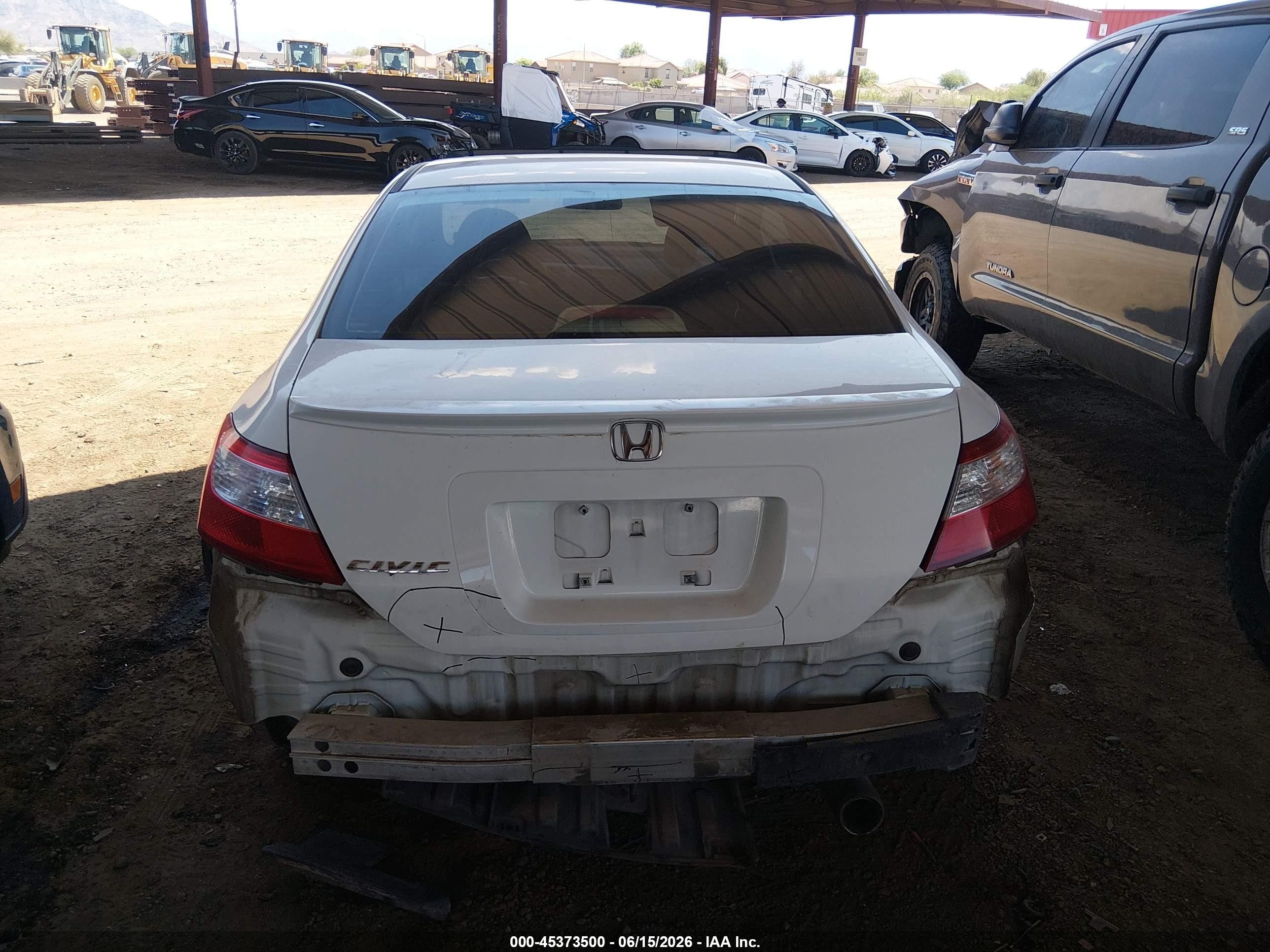 2006 Honda Civic Ex White vin: 2HGFG11866H520970