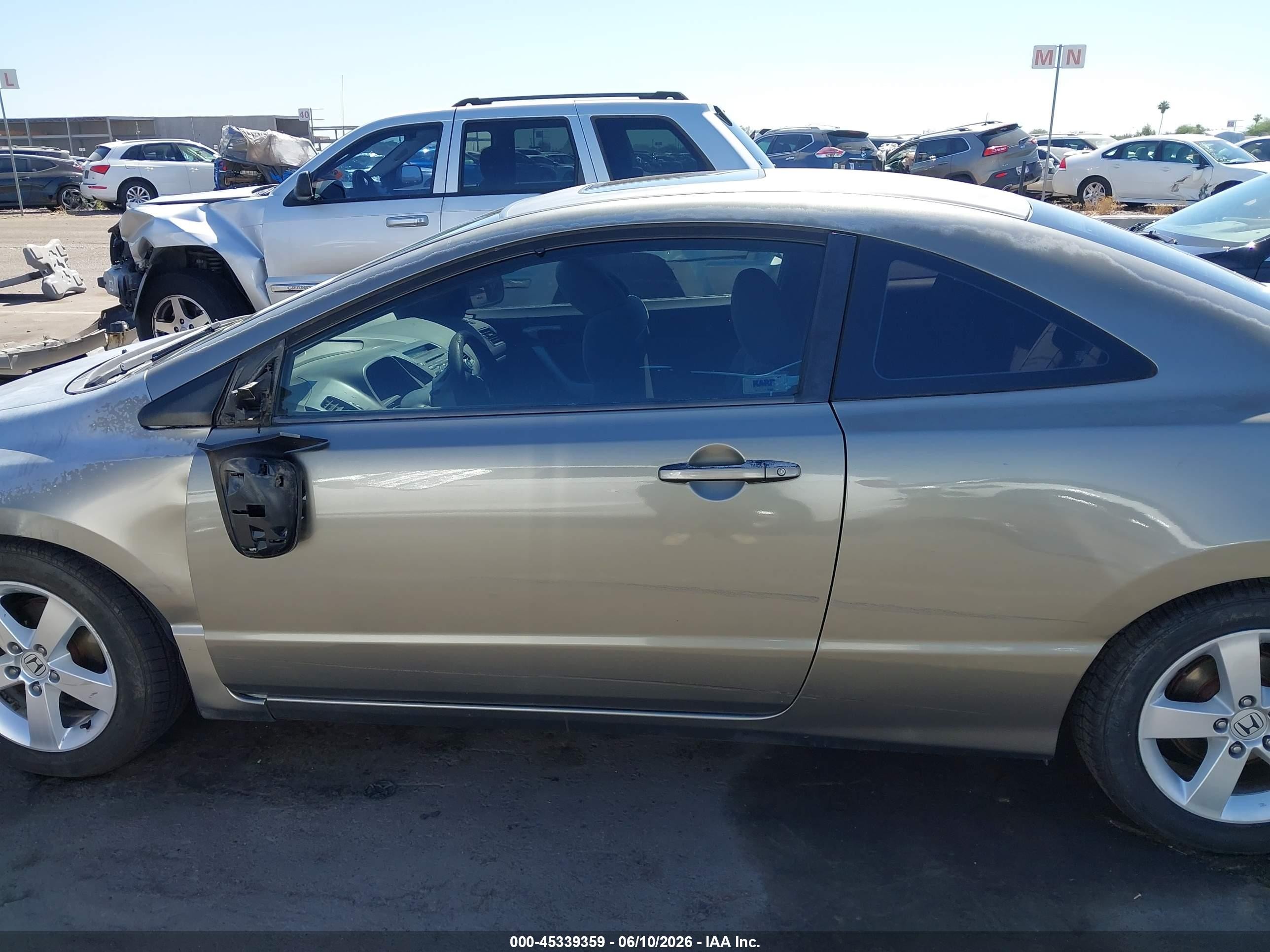 2006 Honda Civic Ex Gray vin: 2HGFG11876H506804