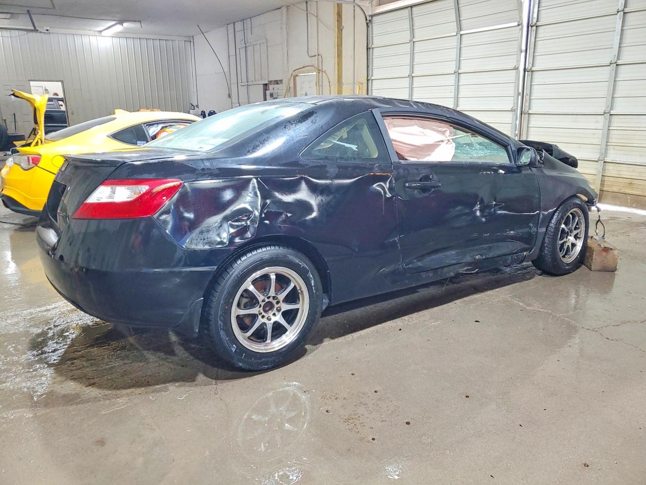 2006 Honda Civic Ex Black vin: 2HGFG11876H549605