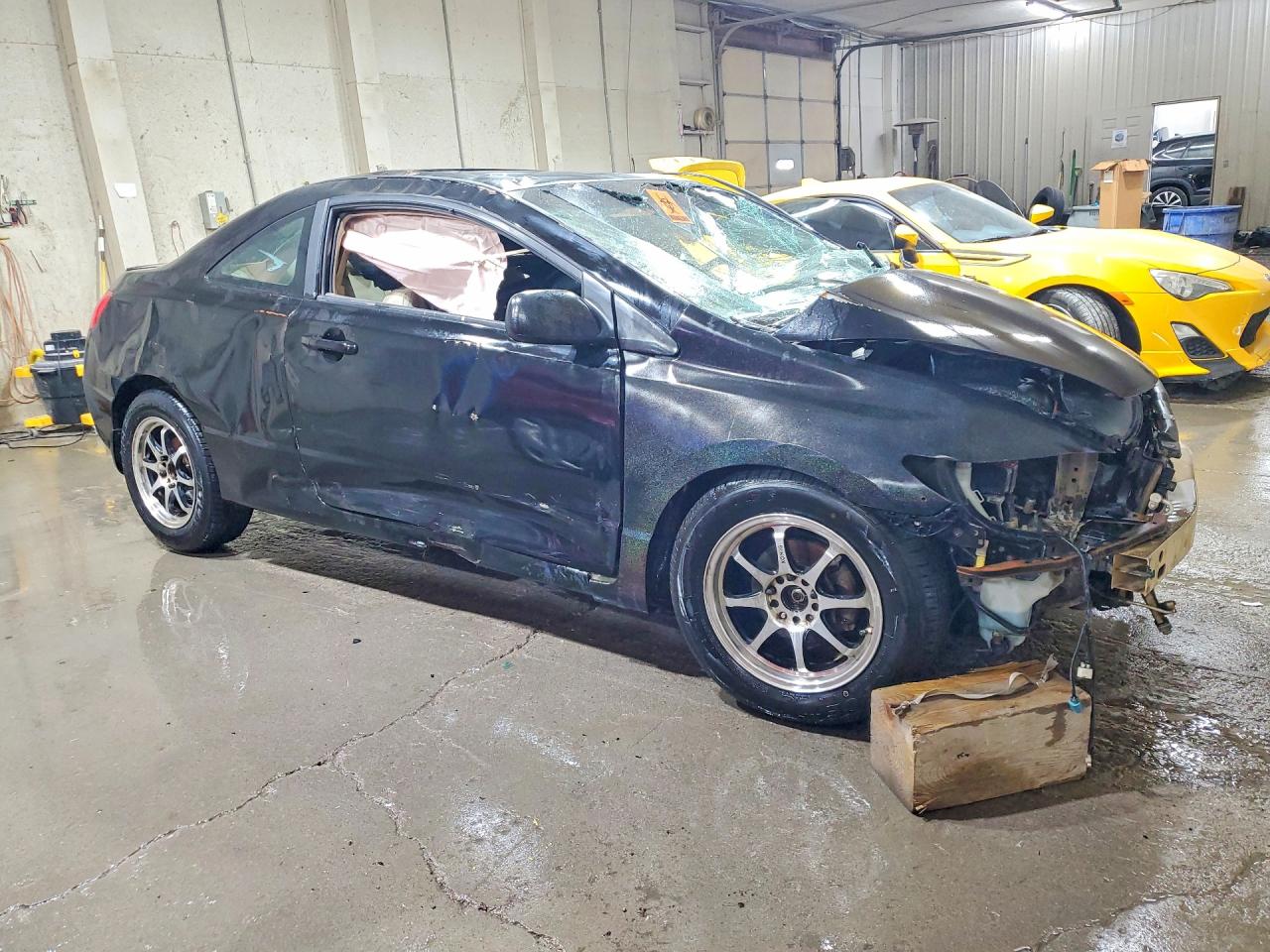 2006 Honda Civic Ex Black vin: 2HGFG11876H549605