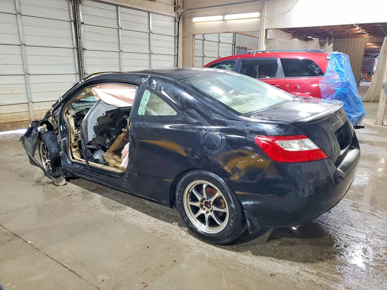 2006 Honda Civic Ex Black vin: 2HGFG11876H549605