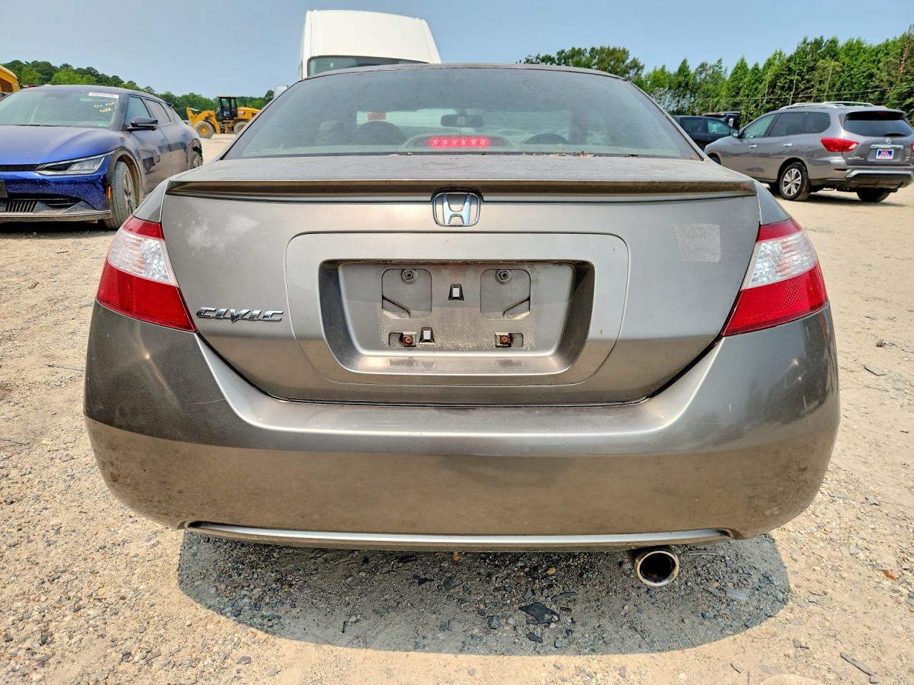 2007 Honda Civic Ex Brown vin: 2HGFG11877H517447