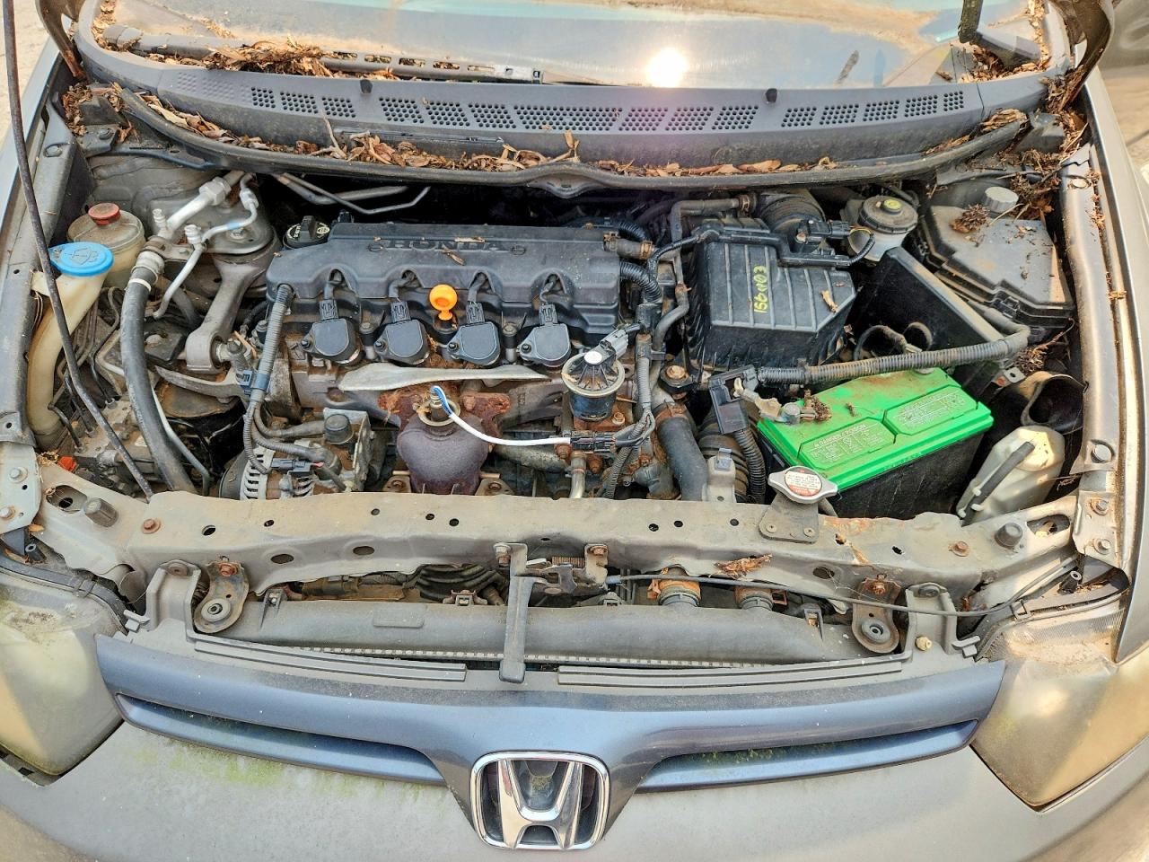 2007 Honda Civic Ex Brown vin: 2HGFG11877H517447