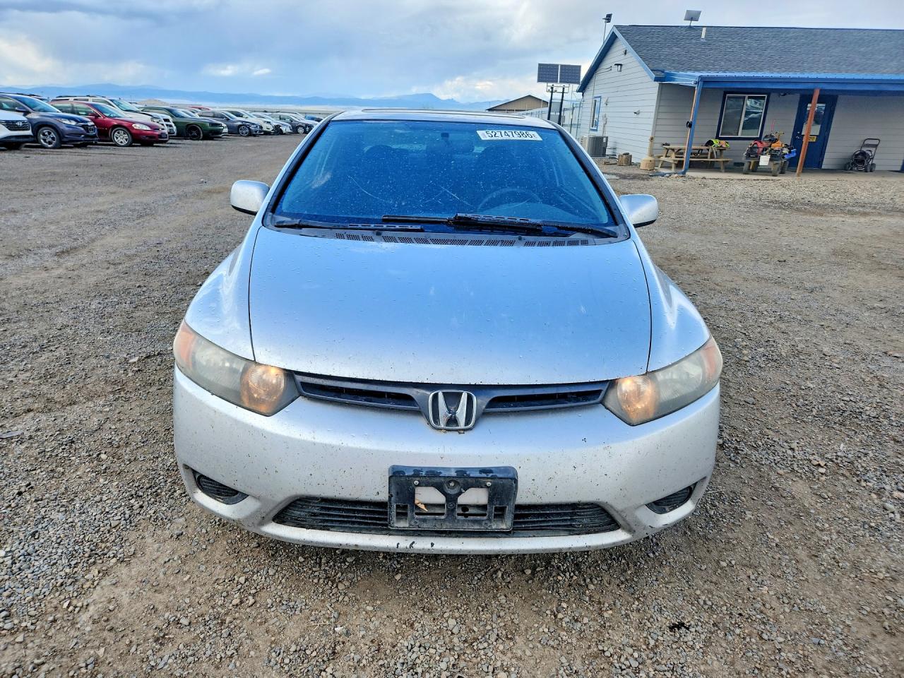 2007 Honda Civic Ex Gray vin: 2HGFG11877H524317