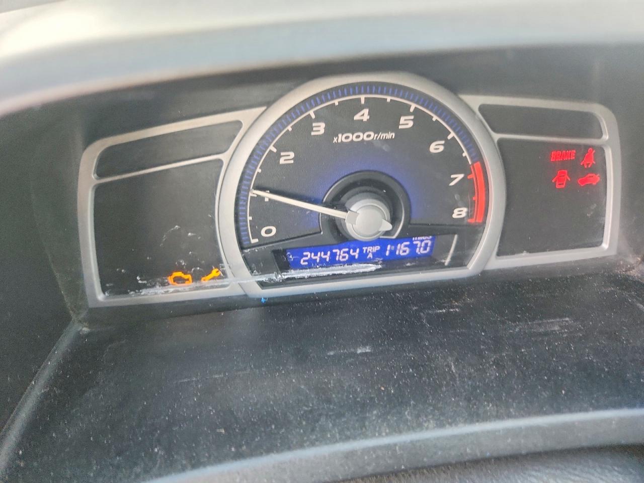 2007 Honda Civic Ex Gray vin: 2HGFG11877H524317