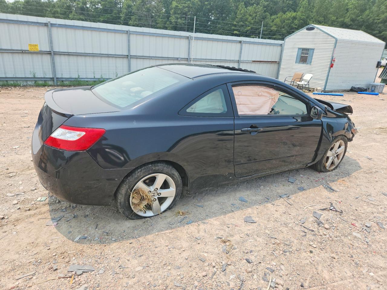 2008 Honda Civic Ex Black vin: 2HGFG11878H579660