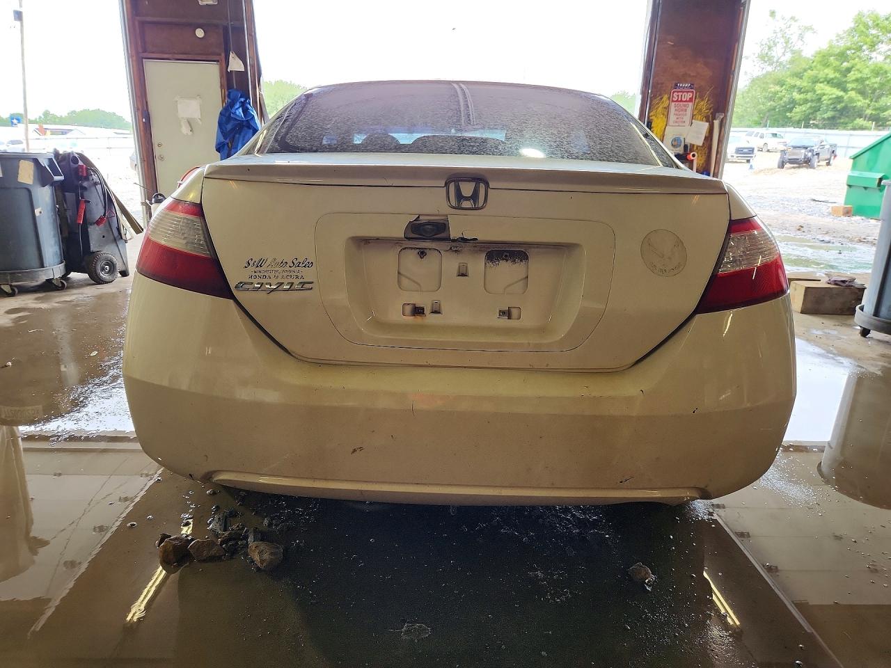 2006 Honda Civic Ex Белый vin: 2HGFG11886H501837