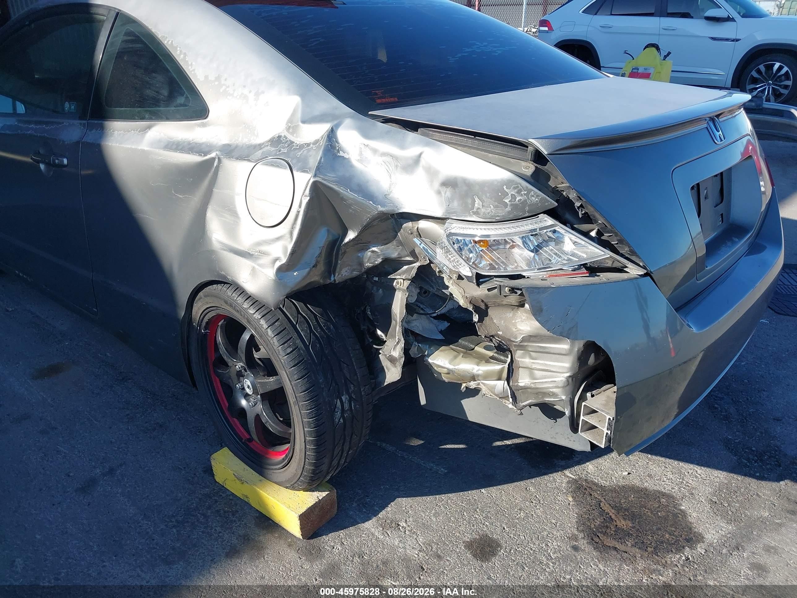 2006 Honda Civic Ex Gray vin: 2HGFG11886H523160