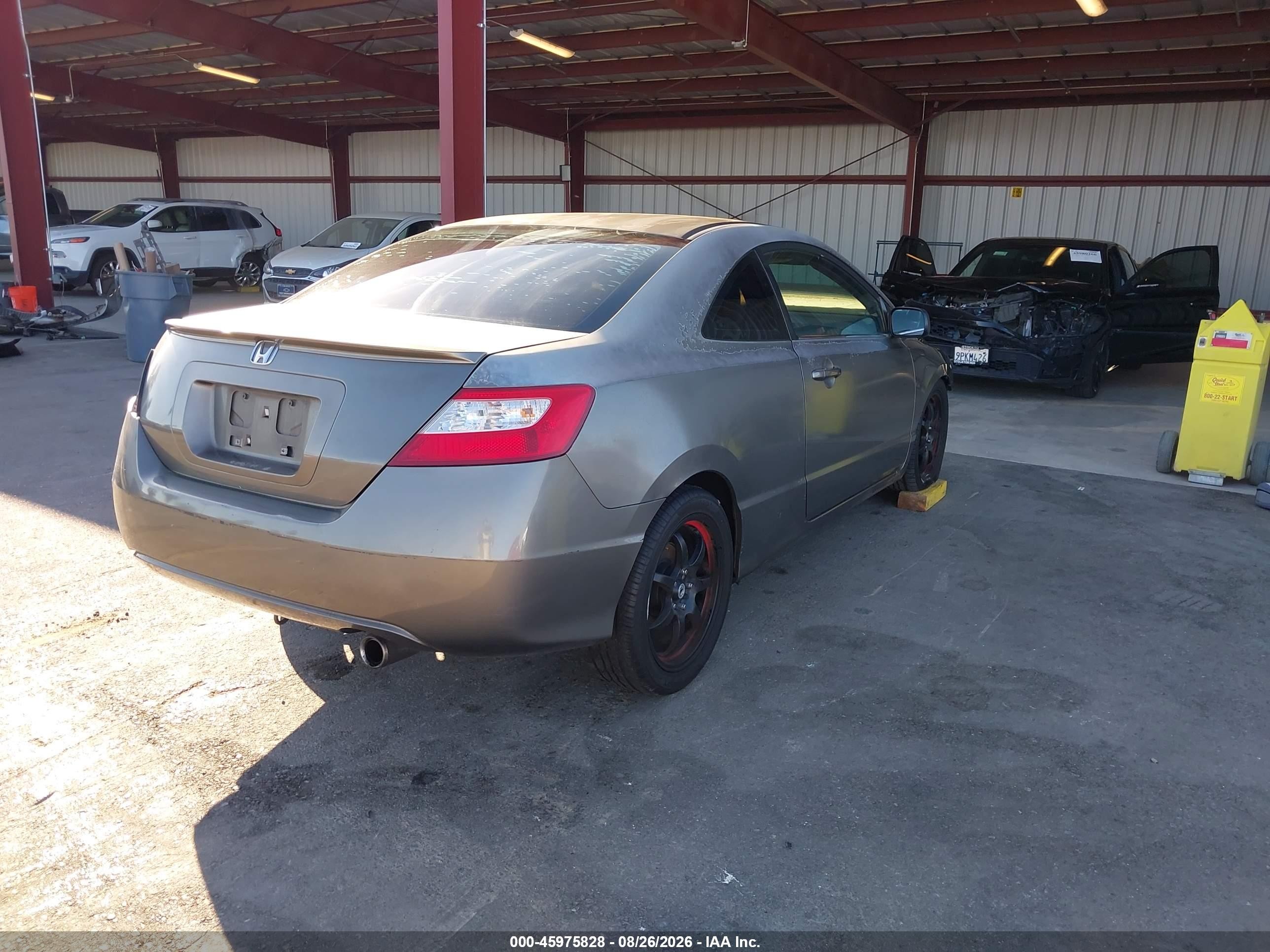 2006 Honda Civic Ex Gray vin: 2HGFG11886H523160