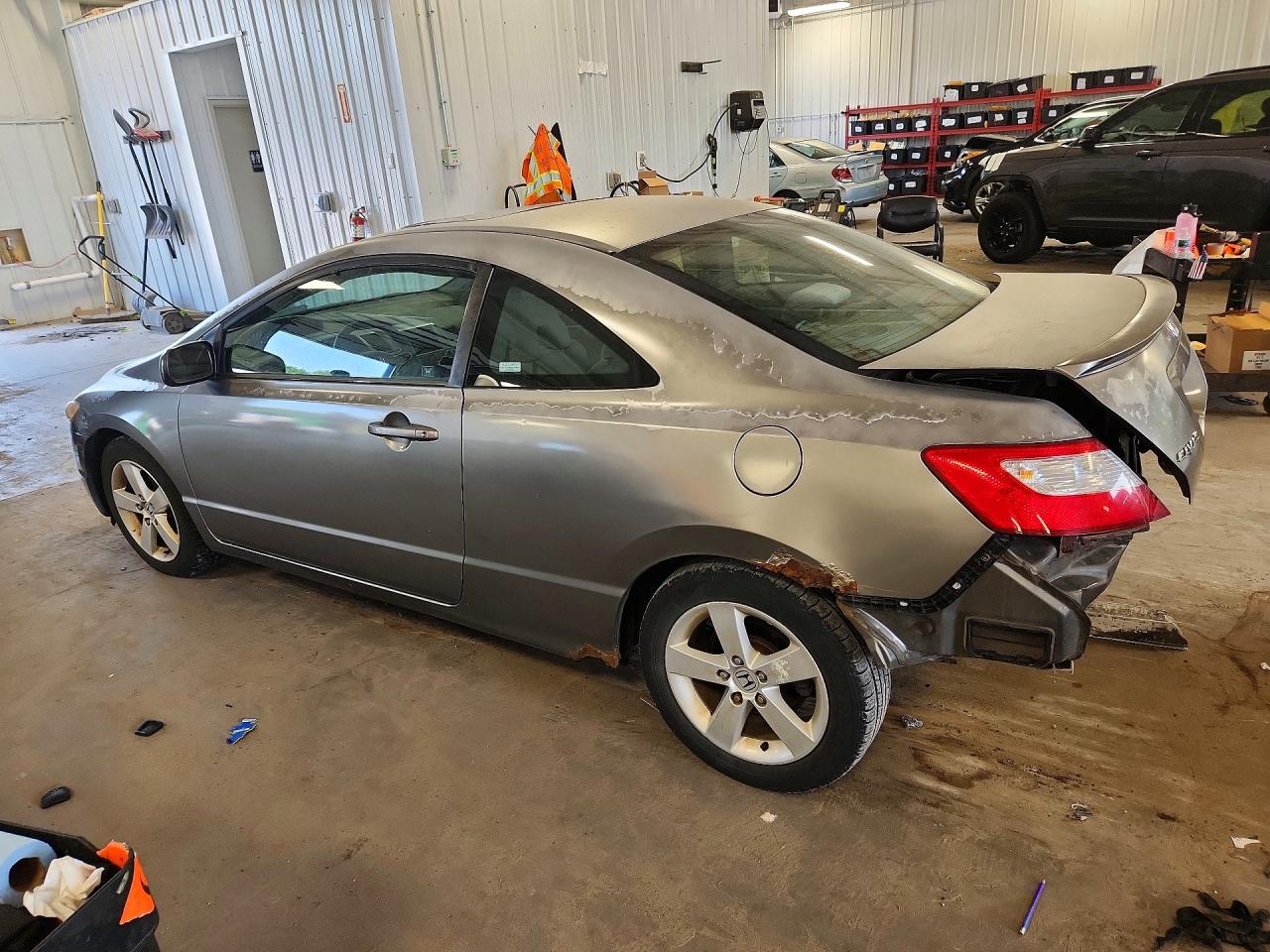 2007 Honda Civic Ex Gray vin: 2HGFG11887H507610