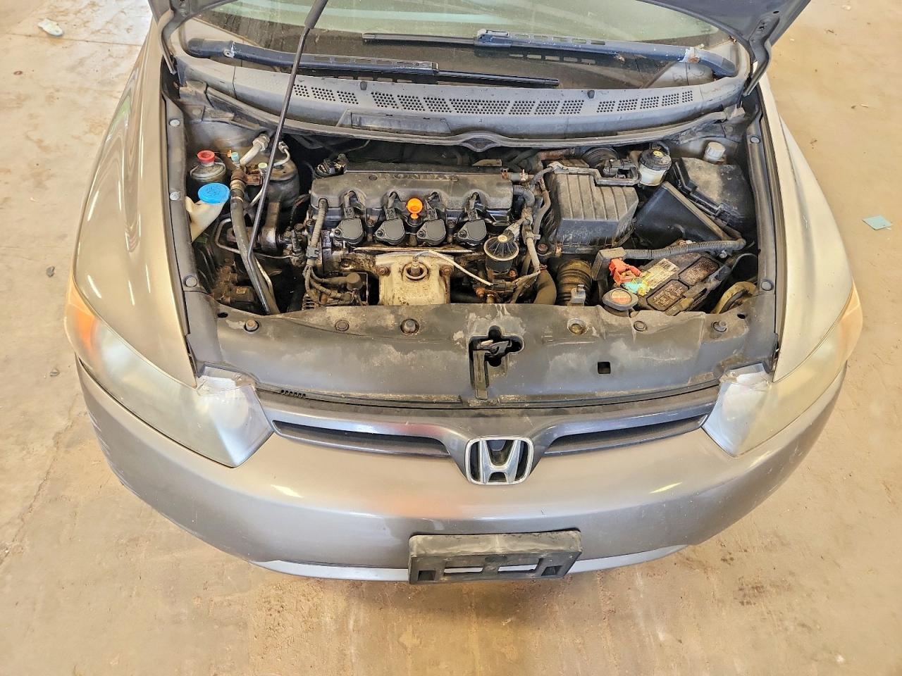 2007 Honda Civic Ex Gray vin: 2HGFG11887H507610