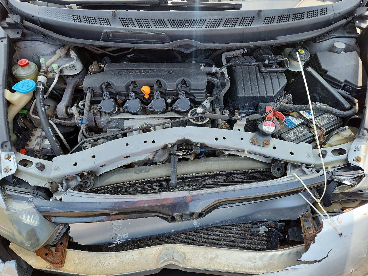 2007 Honda Civic Ex Silver vin: 2HGFG11887H567466