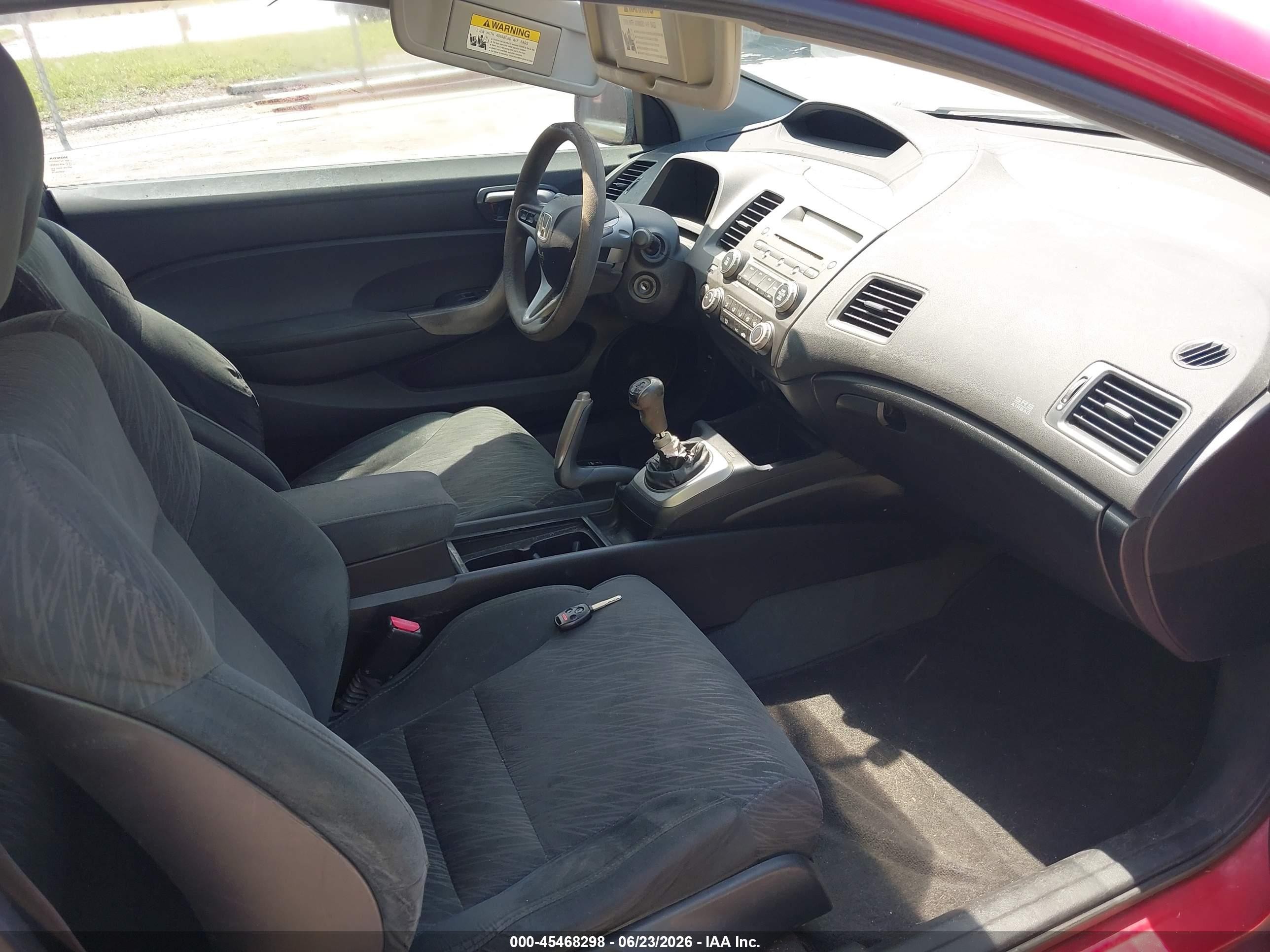 2008 Honda Civic Ex Red vin: 2HGFG11898H530847
