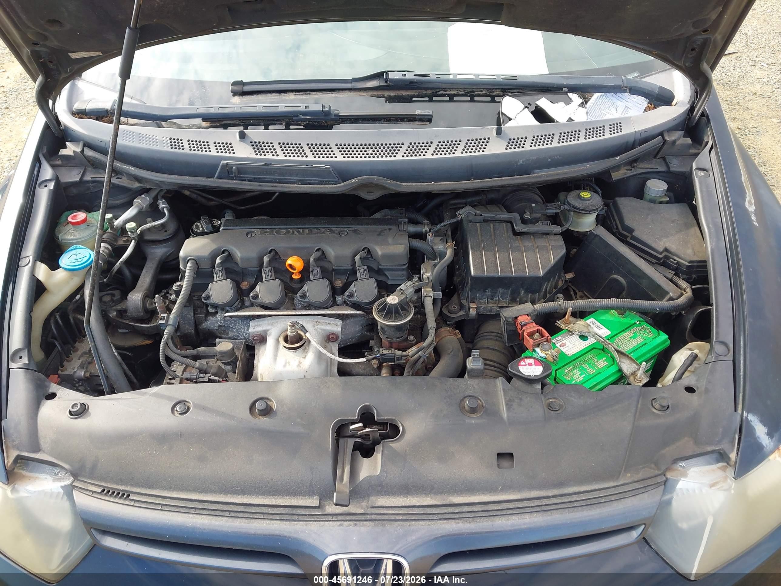 2007 Honda Civic Ex Black vin: 2HGFG118X7H560387