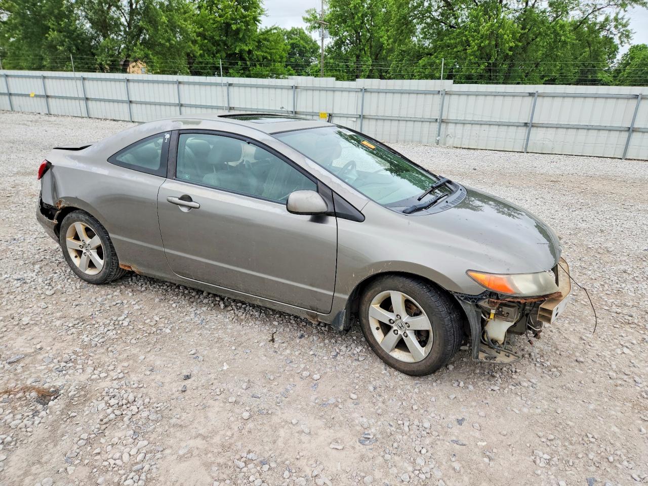 2008 Honda Civic Exl Gray vin: 2HGFG11918H503764