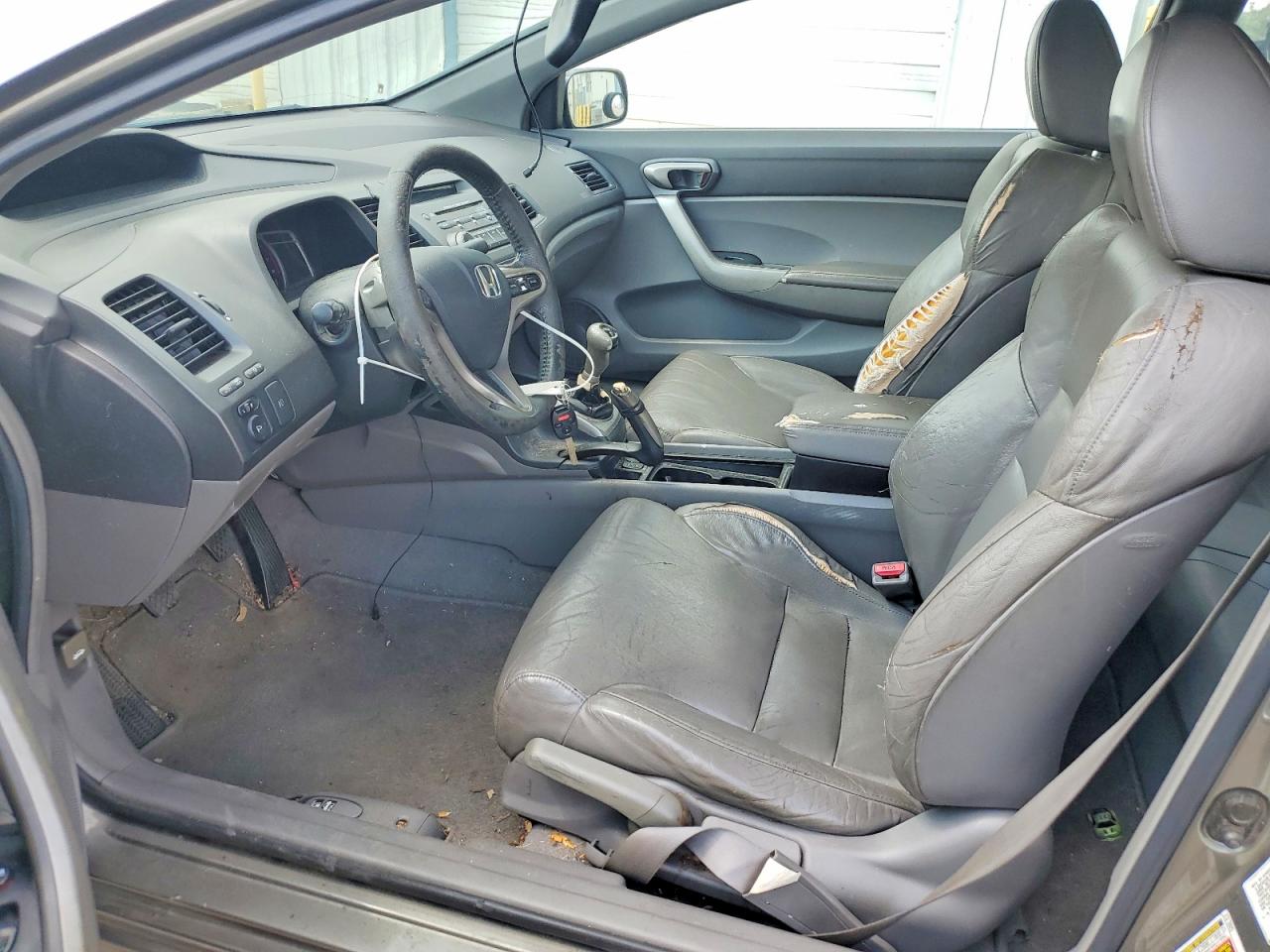 2008 Honda Civic Exl Серый vin: 2HGFG11938H510988