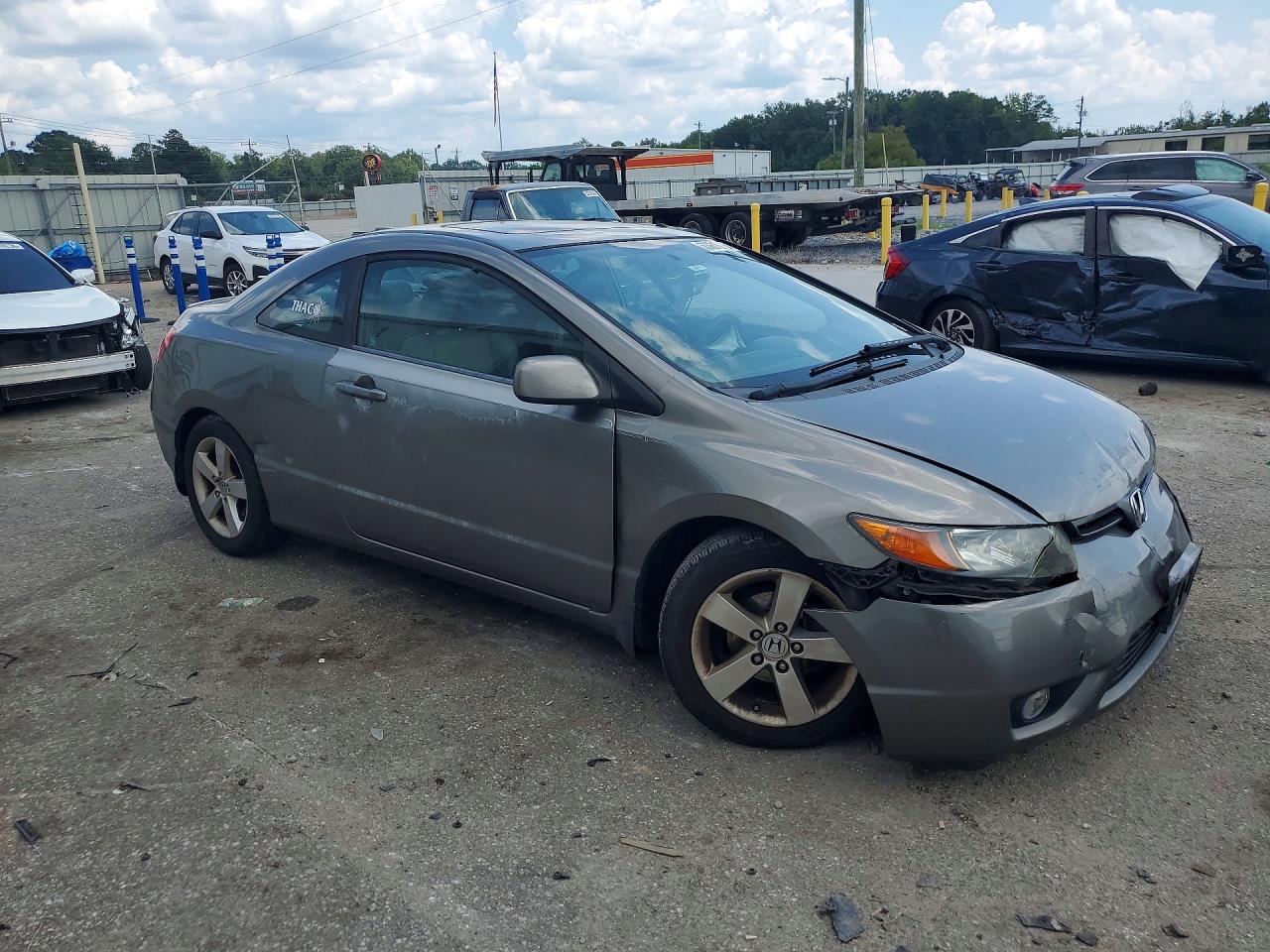 2008 Honda Civic Exl Серый vin: 2HGFG11938H510988