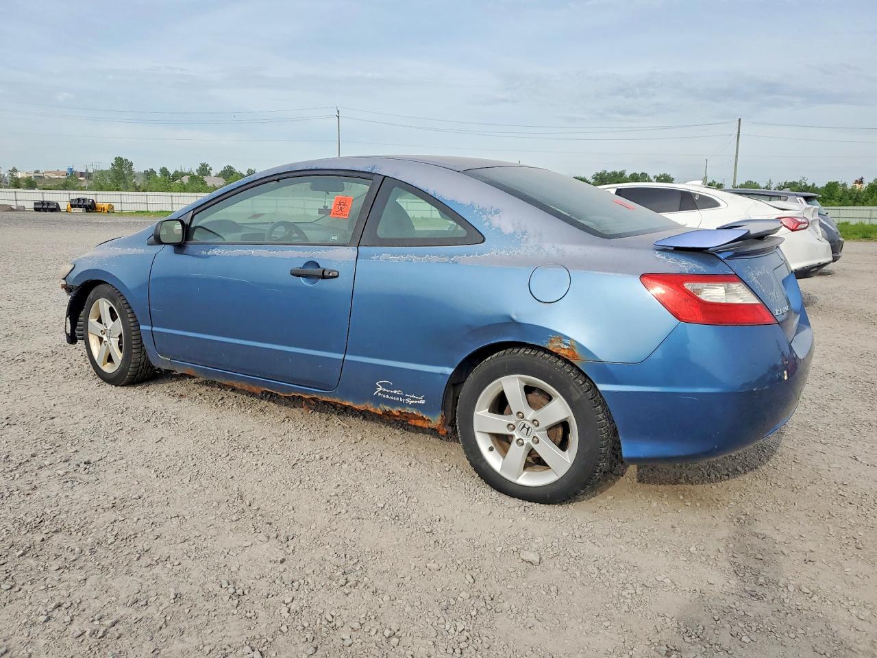 2009 Honda Civic Dx Blue vin: 2HGFG12209H003422
